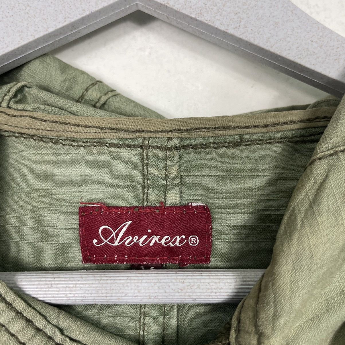 Avirex × Vintage 💥AVIREX US ARMY PARKA FISHTAIL JACKET Size US M / EU 48-50 / 2 - 10 Thumbnail