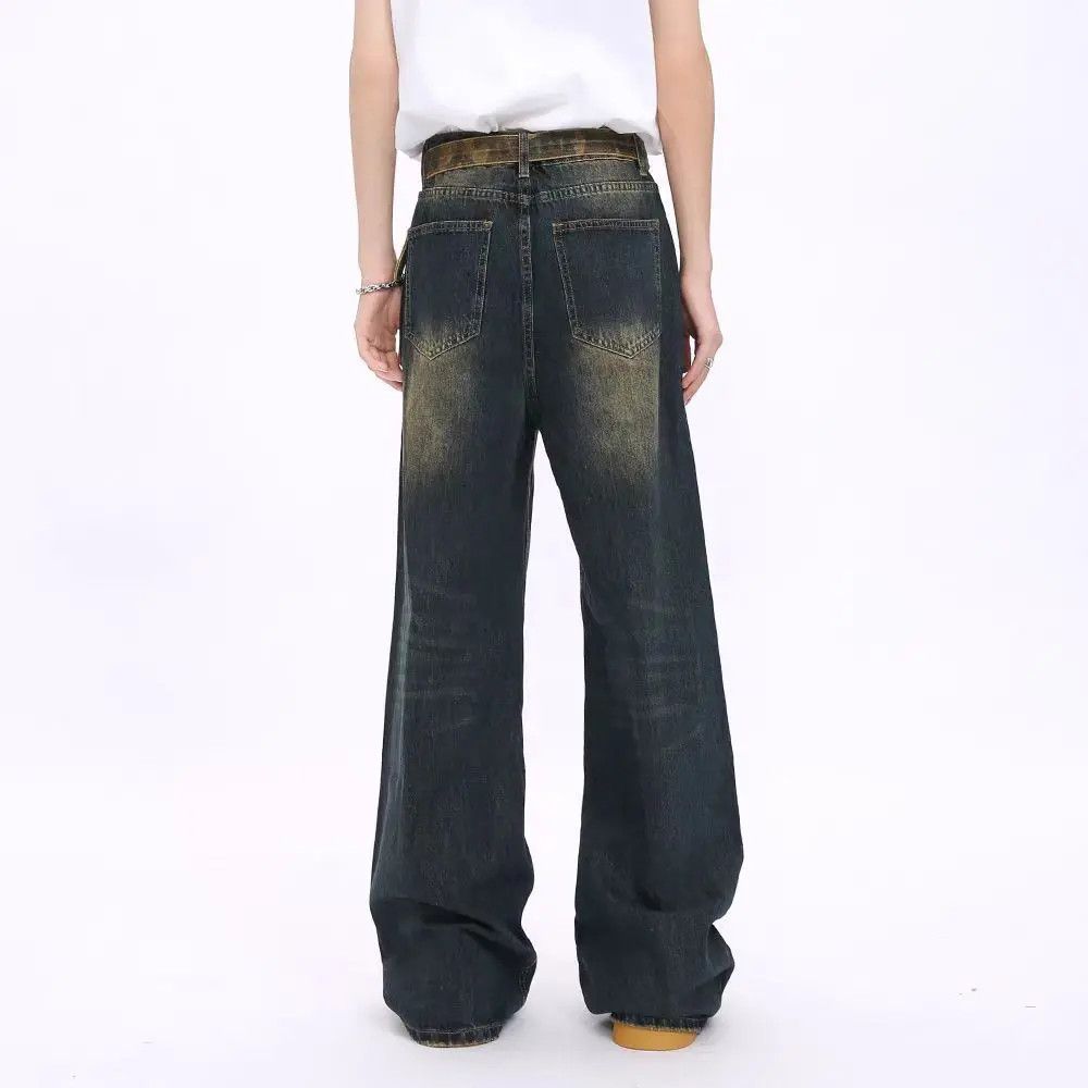 Designer × Japanese Brand Vintage Hip Hop Streetwear Loose Casual Jeans Size US 31 - 3 Thumbnail