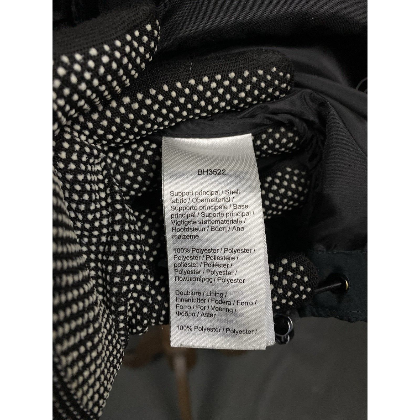 Lacoste Lacoste Big Logo Men's Black Down Insulated Puffer Jacket Si Size US XL / EU 56 / 4 - 18 Thumbnail