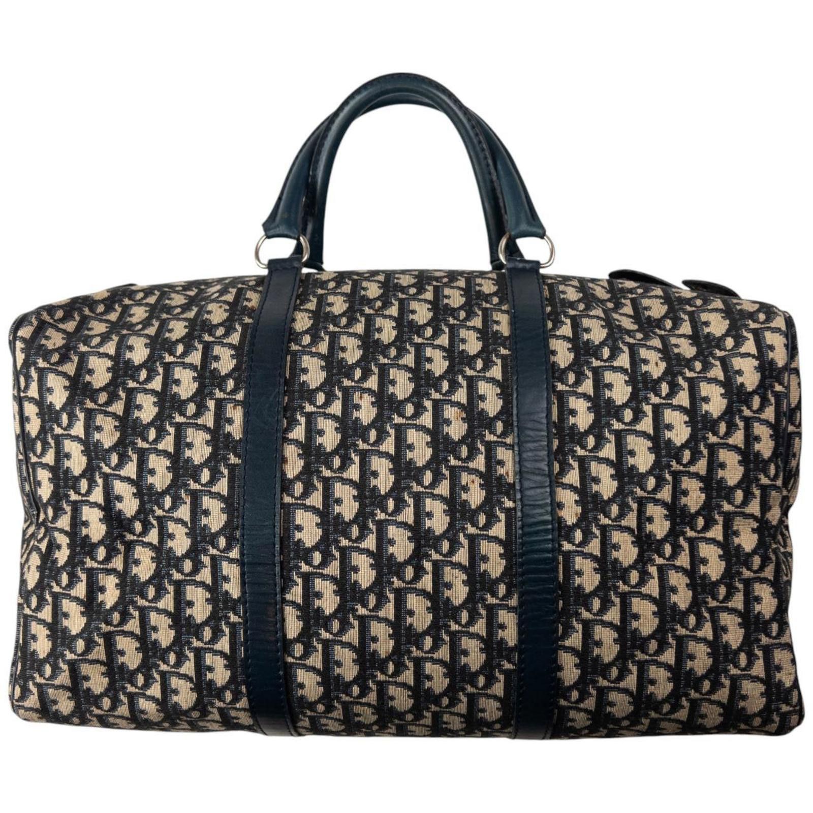 Dior Vintage Dior Monogram Luggage Bag Size ONE SIZE - 2 Thumbnail