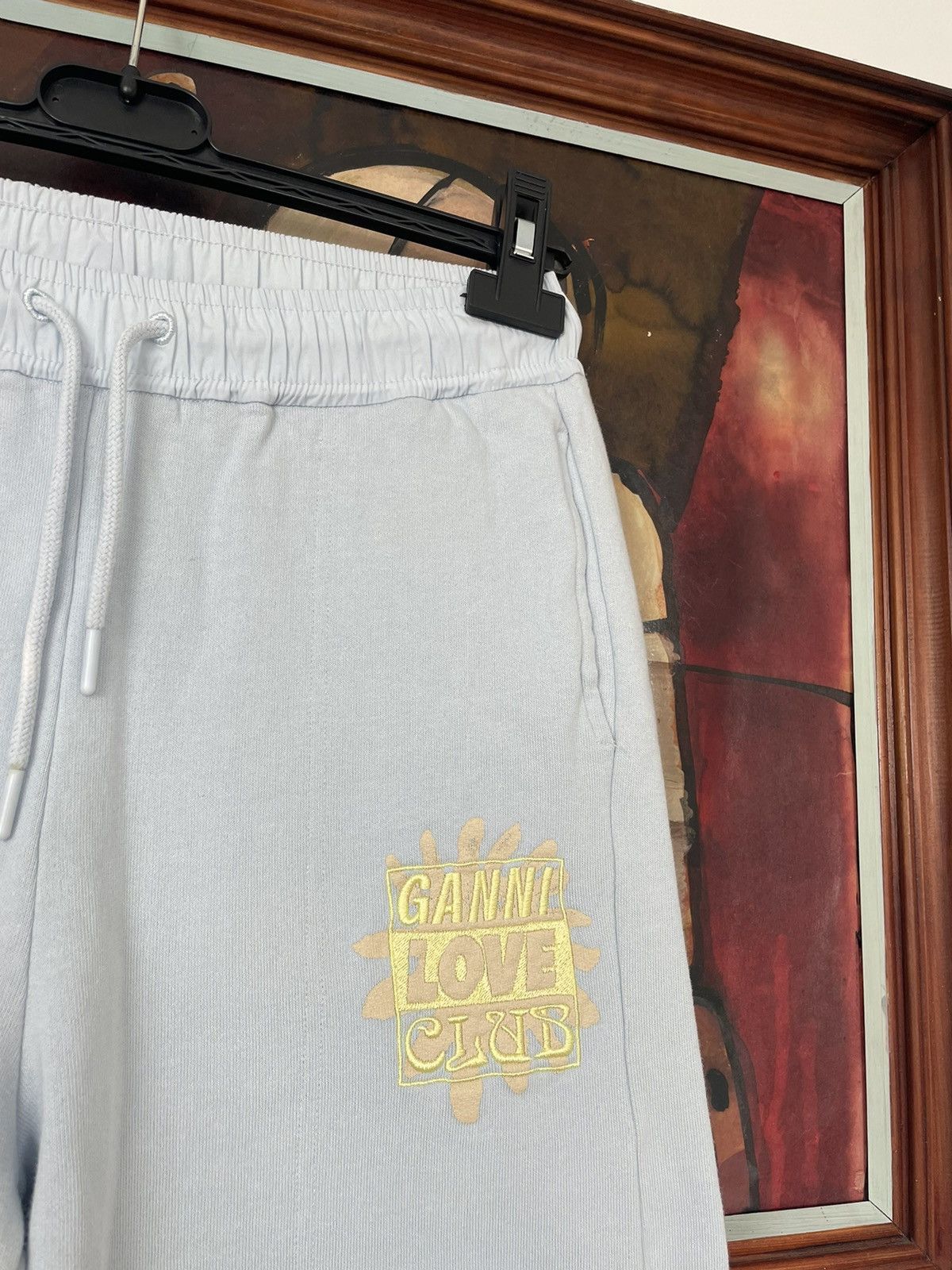 Ganni isoli sweatpants flared joggers streetwear avantgarde