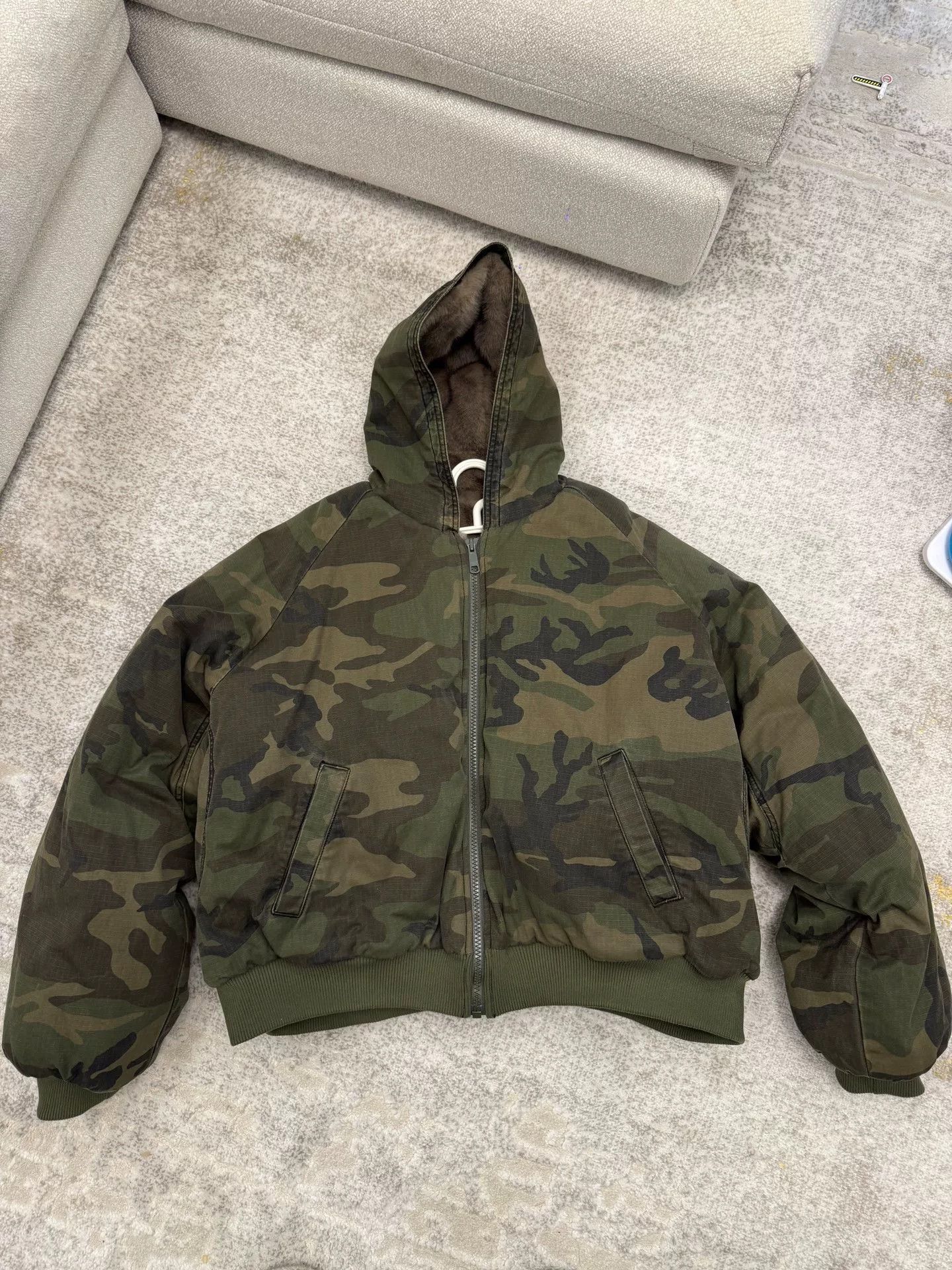 Japanese Brand Camo Padded Fur Lined Jacket Size US M / EU 48-50 / 2 - 1 Thumbnail