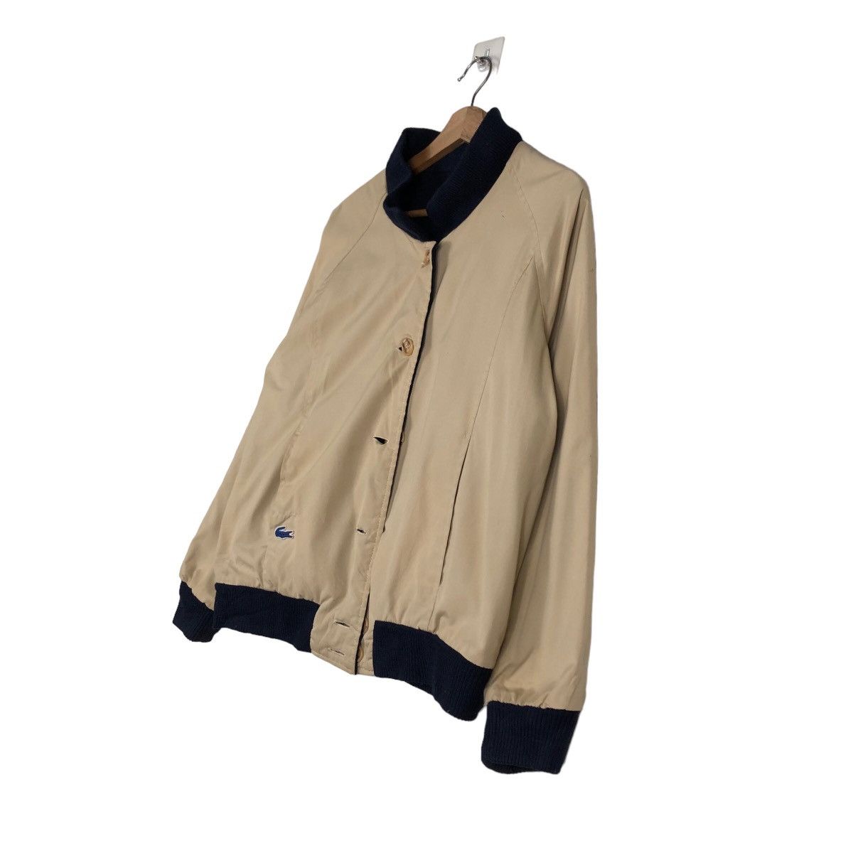Japanese Brand Vintage Bomber Jacket Reversible Lacoste Japan Issey Miyake Size US M / EU 48-50 / 2 - 2 Thumbnail