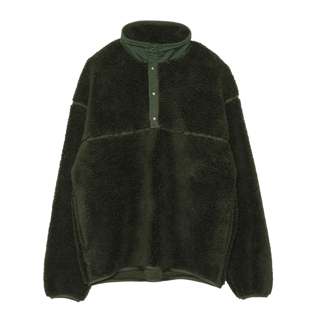 Graphpaper Graphpaper Wool Boa Fleece Green Size US M / EU 48-50 / 2 - 1 Thumbnail