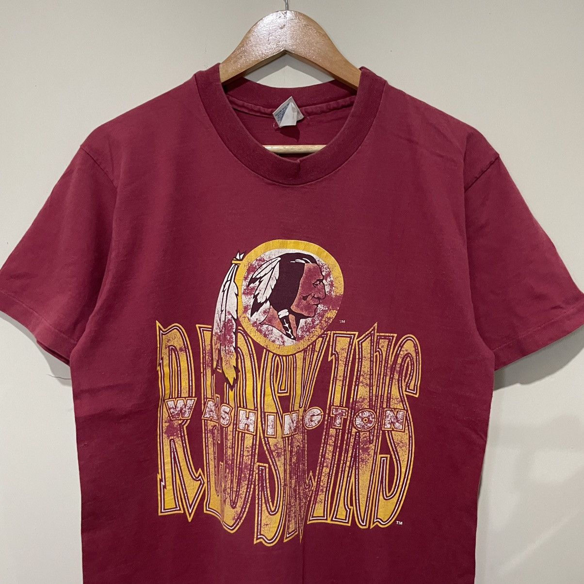 NFL Vintage 90s NFL Washington Redskins tee Size US M / EU 48-50 / 2 - 2 Thumbnail