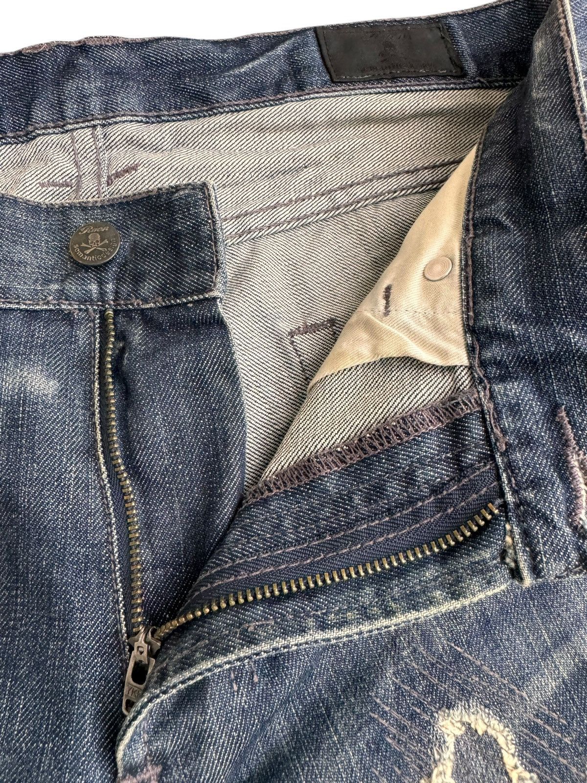 If Six Was Nine ⚡️⚡️Vintage Distressed Roen Mastermind Japanes Brand Size US 34 / EU 50 - 13 Thumbnail