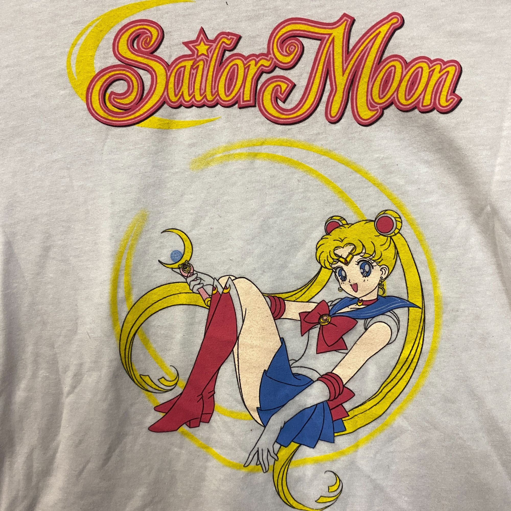 Anime Sailor Moon Anime Graphic V-Neck T-Shirt Small Size US S / EU 44-46 / 1 - 2 Thumbnail