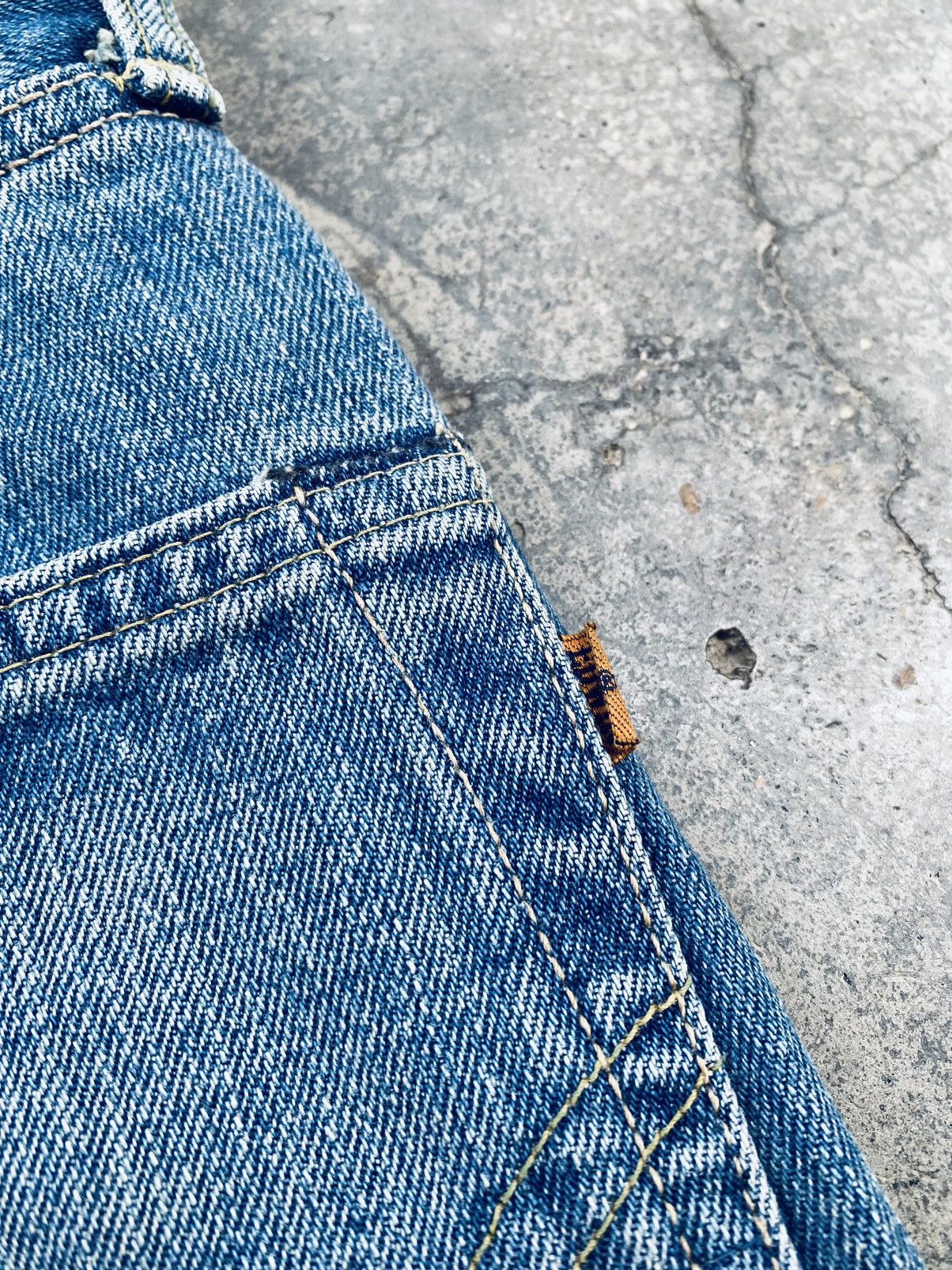 Edwin Vintage Edwin 505z Orange Tag Selvedge Denim Pants Size US 30 / EU 46 - 12 Thumbnail
