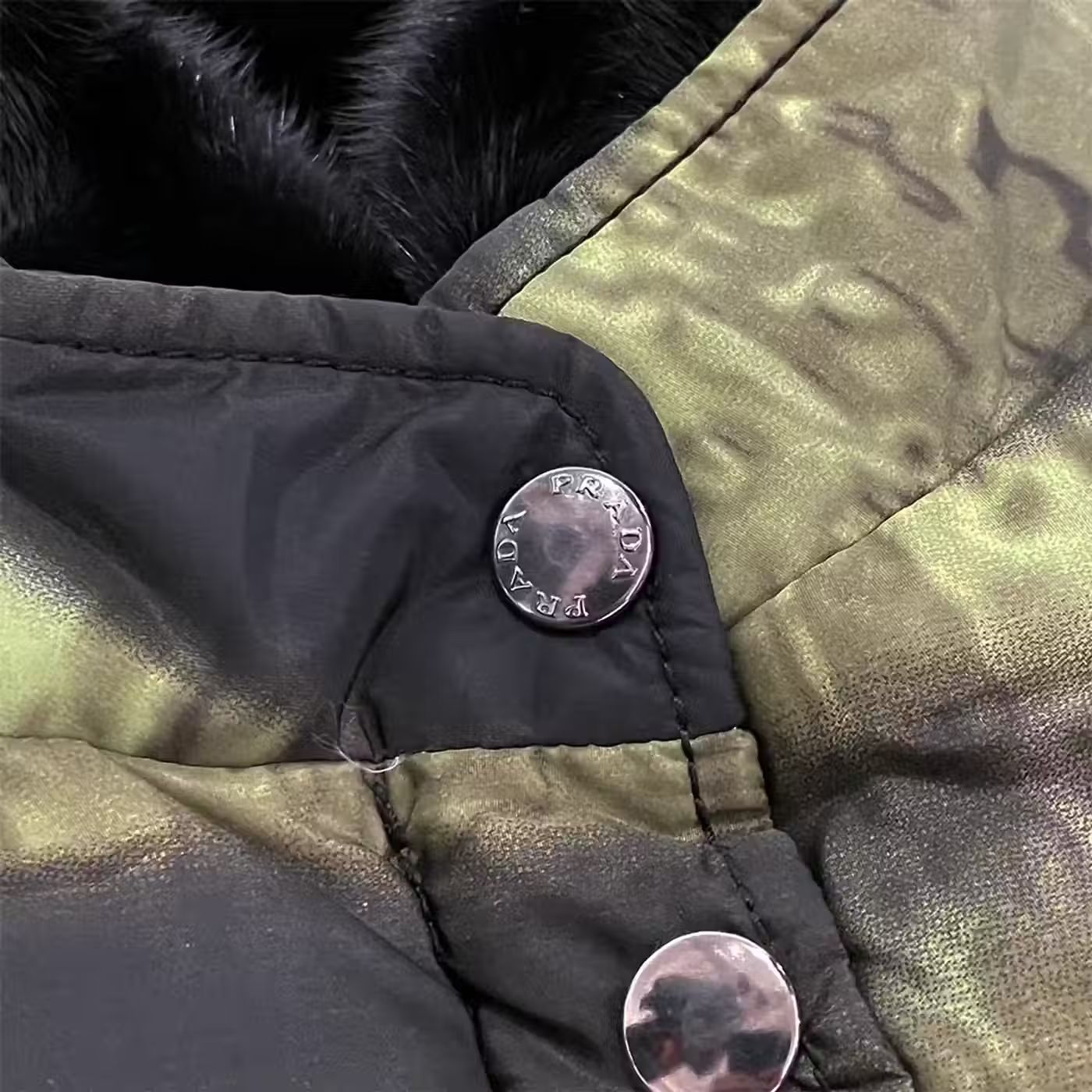Prada Prada 2004aw graphic puffer jacket Size S / US 4 / IT 40 - 5 Thumbnail