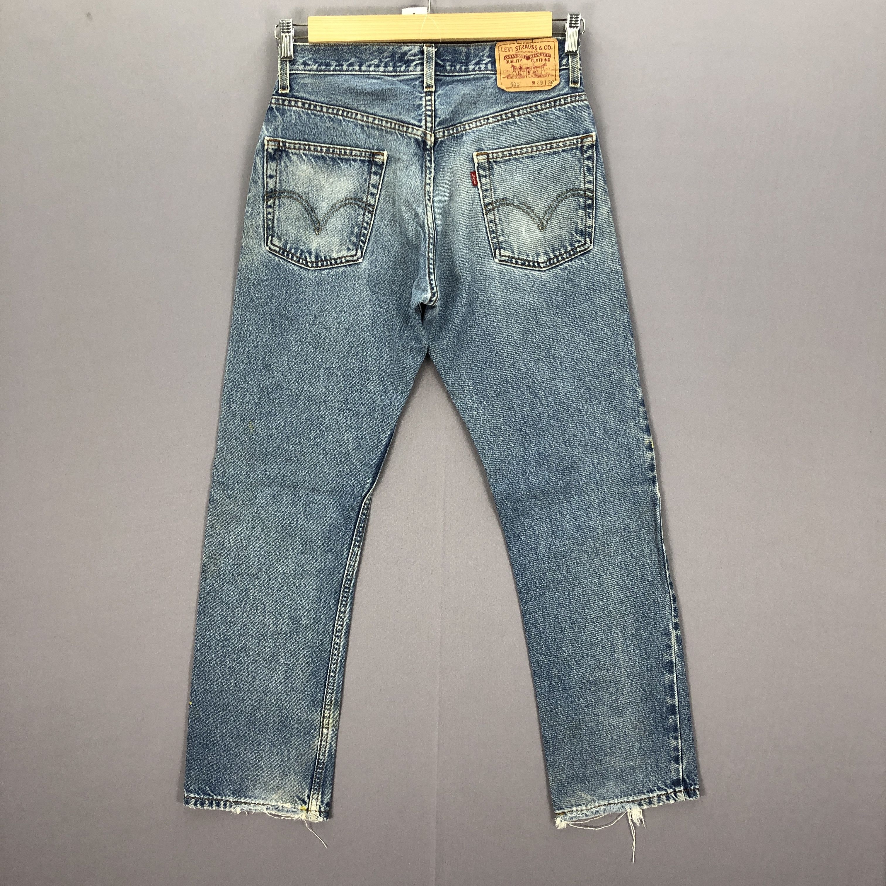 Levi's × Vintage Vintage Dirty Levis Stone Wash Jeans Levi's Faded Denim Size US 28 / EU 44 - 2 Thumbnail