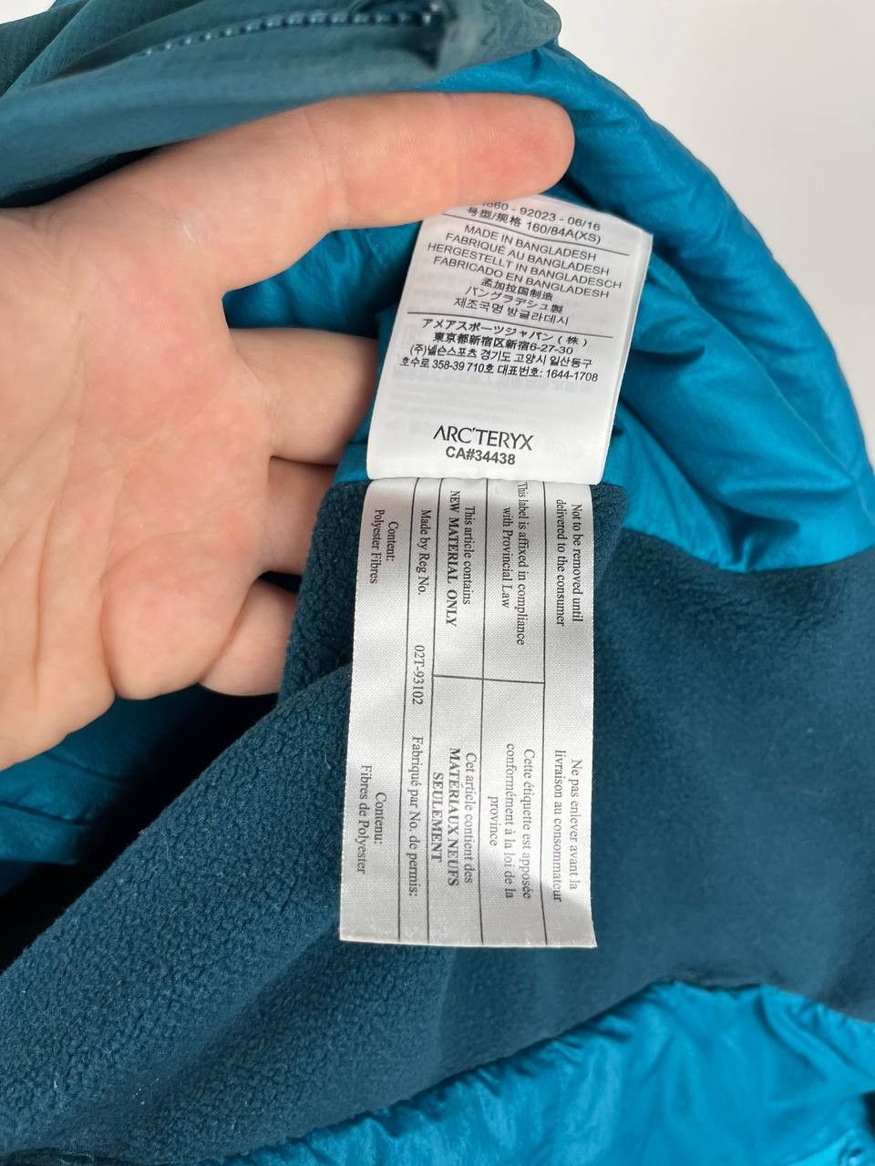 Arc'teryx Arc'teryx Atom LT Hoody Teal Insulated Jacket Gorpcore Size XS / US 0-2 / IT 36-38 - 12 Thumbnail