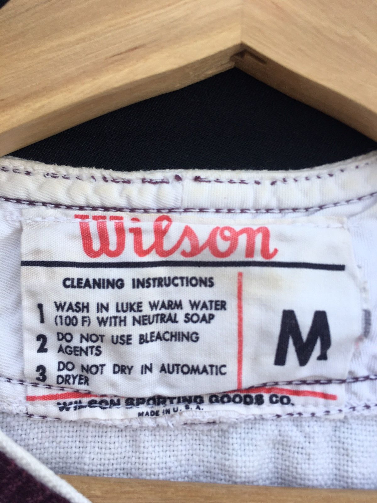 Vintage Vintage 80s Wilson Athletics Sleveless Linen Jacket/Vest Size US M / EU 48-50 / 2 - 8 Thumbnail
