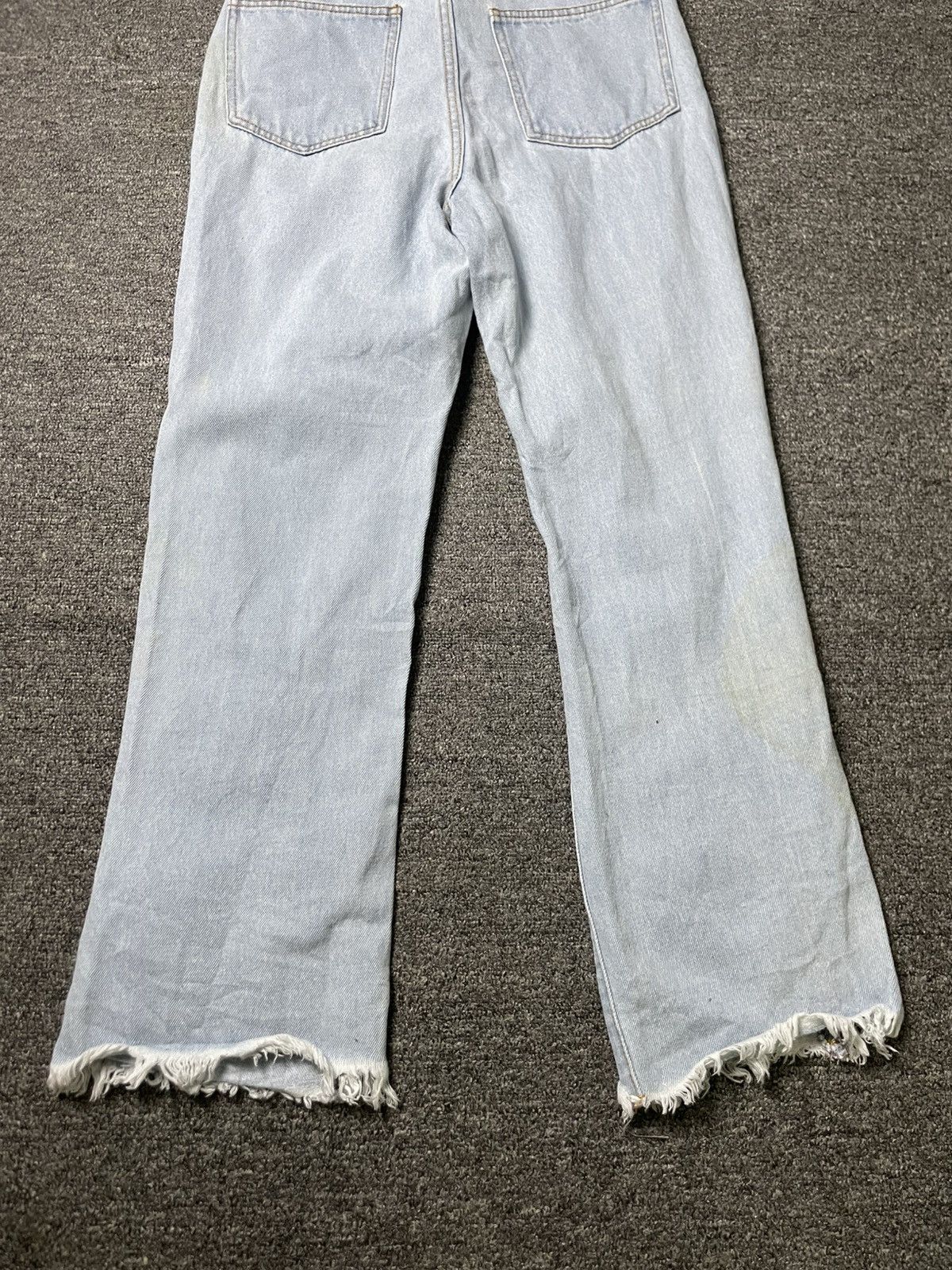 Japanese Brand WEGO Brand Destroyed Denim Jeans (62) Size US 26 / EU 42 - 12 Thumbnail