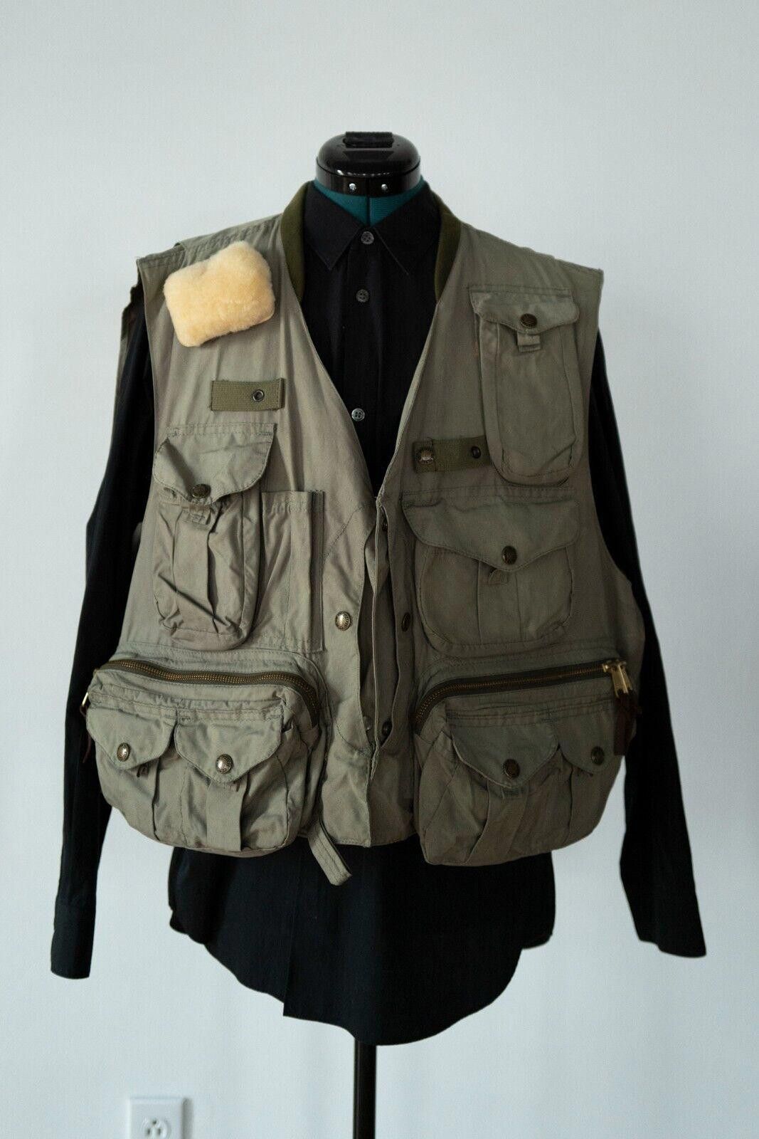 Filson Vintage Filson Flyfishing Green Vest Sz. L Size US L / EU 52-54 / 3 - 1 Thumbnail