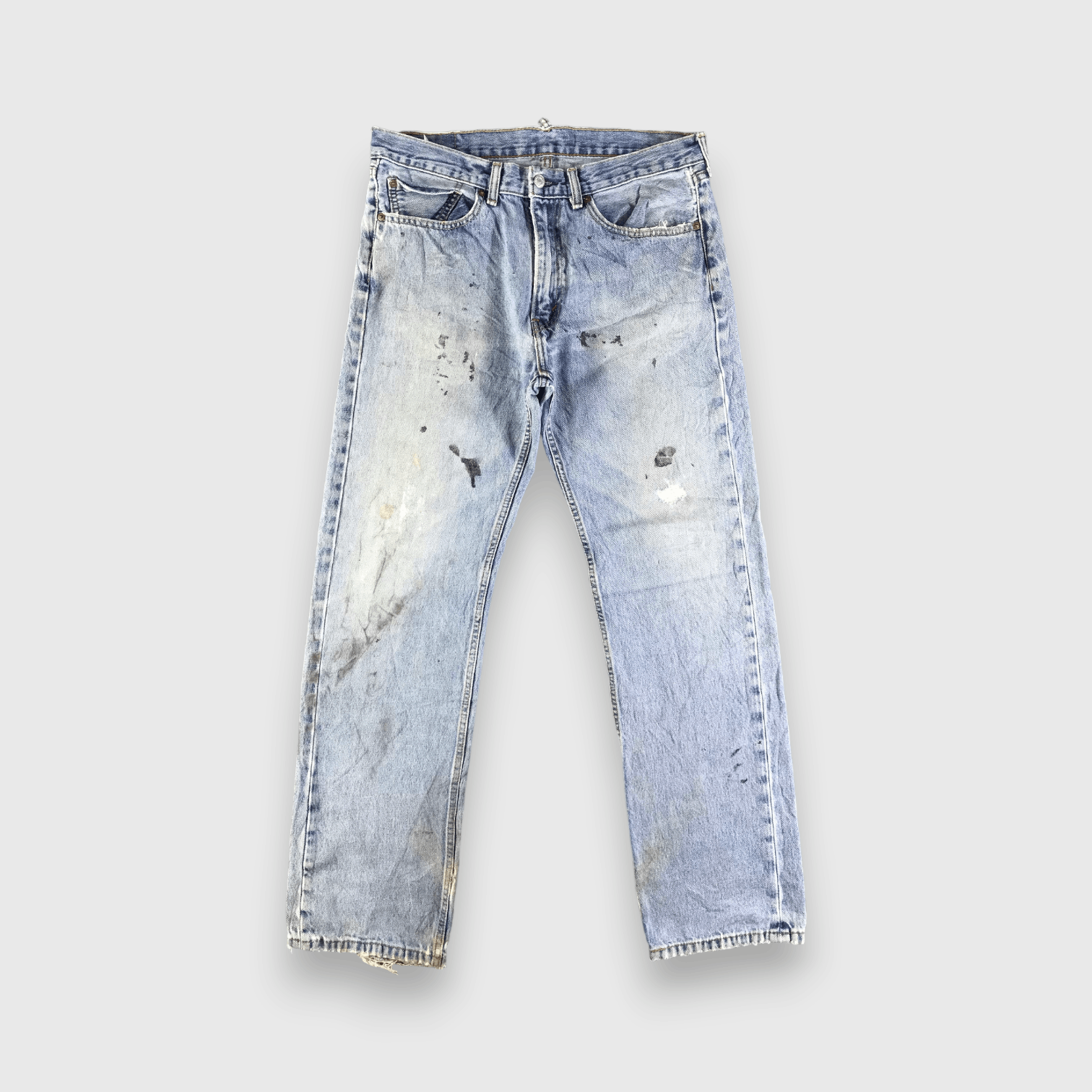 Levi's Vintage Light Wash Levis 505 Jeans-J4306 Size US 35 - 1 Thumbnail