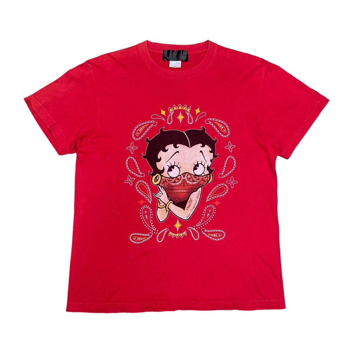 Cartoon Network × Vintage RARE BETTY BOOP PAISLEY CARTOON T SHIRT Size US M / EU 48-50 / 2 - 1 Thumbnail