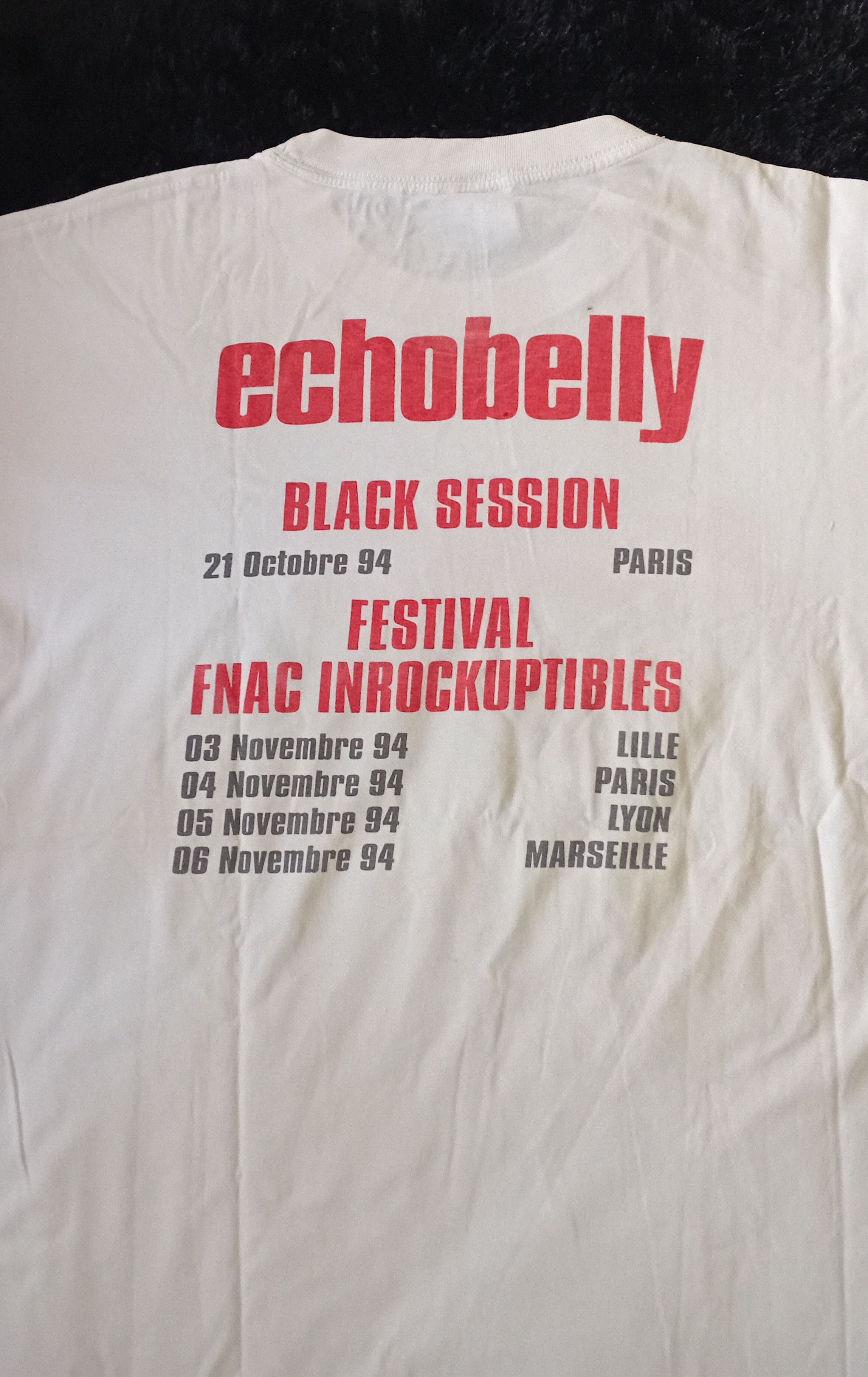 Band Tees × Vintage Vintage Echobelly Tour 1994 Shirt Oasis Elastica Size US XL / EU 56 / 4 - 5 Thumbnail