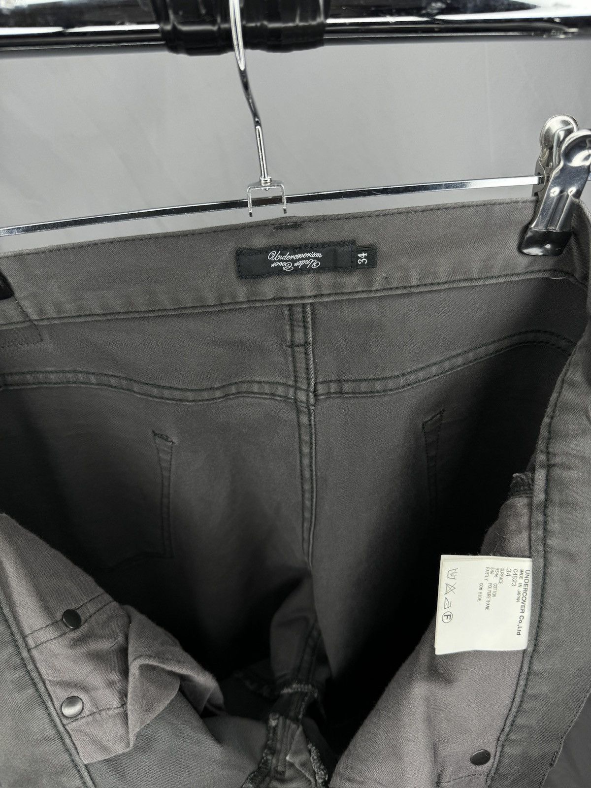 Hysteric Glamour × Undercover Hysterics Undercover Jun Takahashi Grey Pants Size US 34 / EU 50 - 5 Thumbnail
