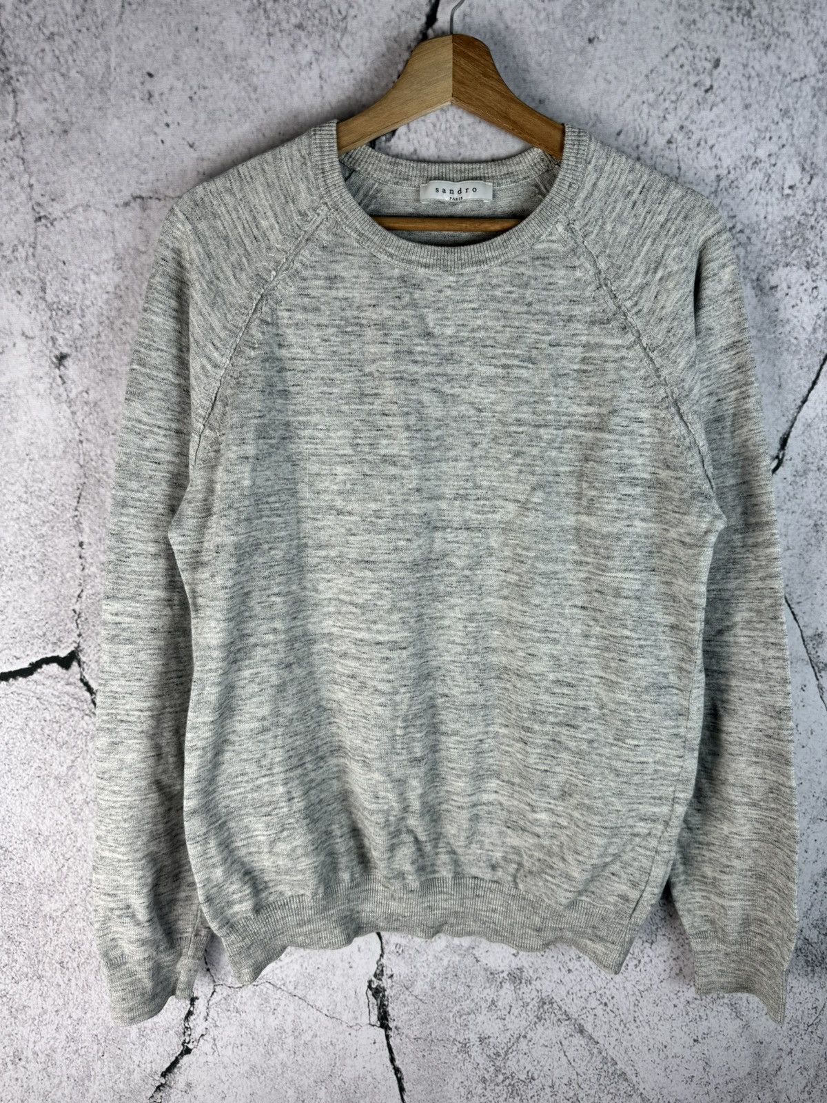 Sandro Sandro Paris Designer Rare Sweatshirt Size US L / EU 52-54 / 3 - 1 Thumbnail