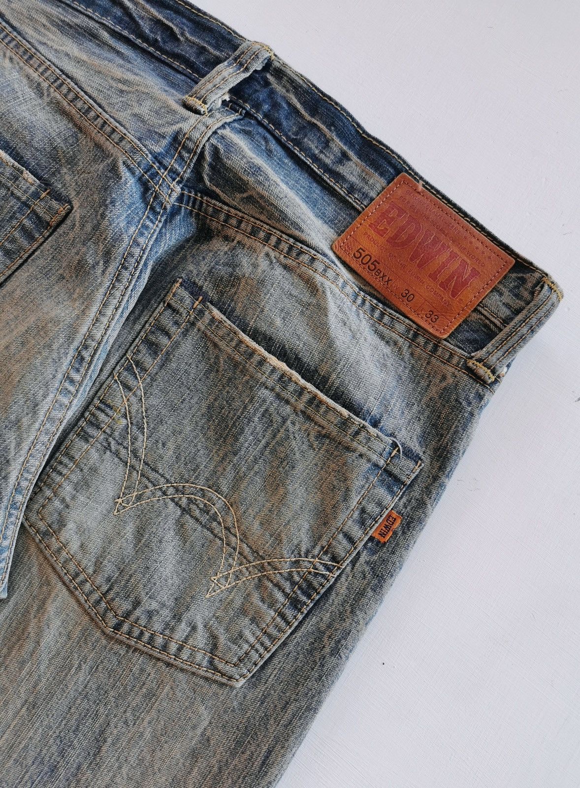 Edwin Rustic Vintage Edwin 505BXX Selvedge Denim Jeans Size US 31 - 7 Thumbnail