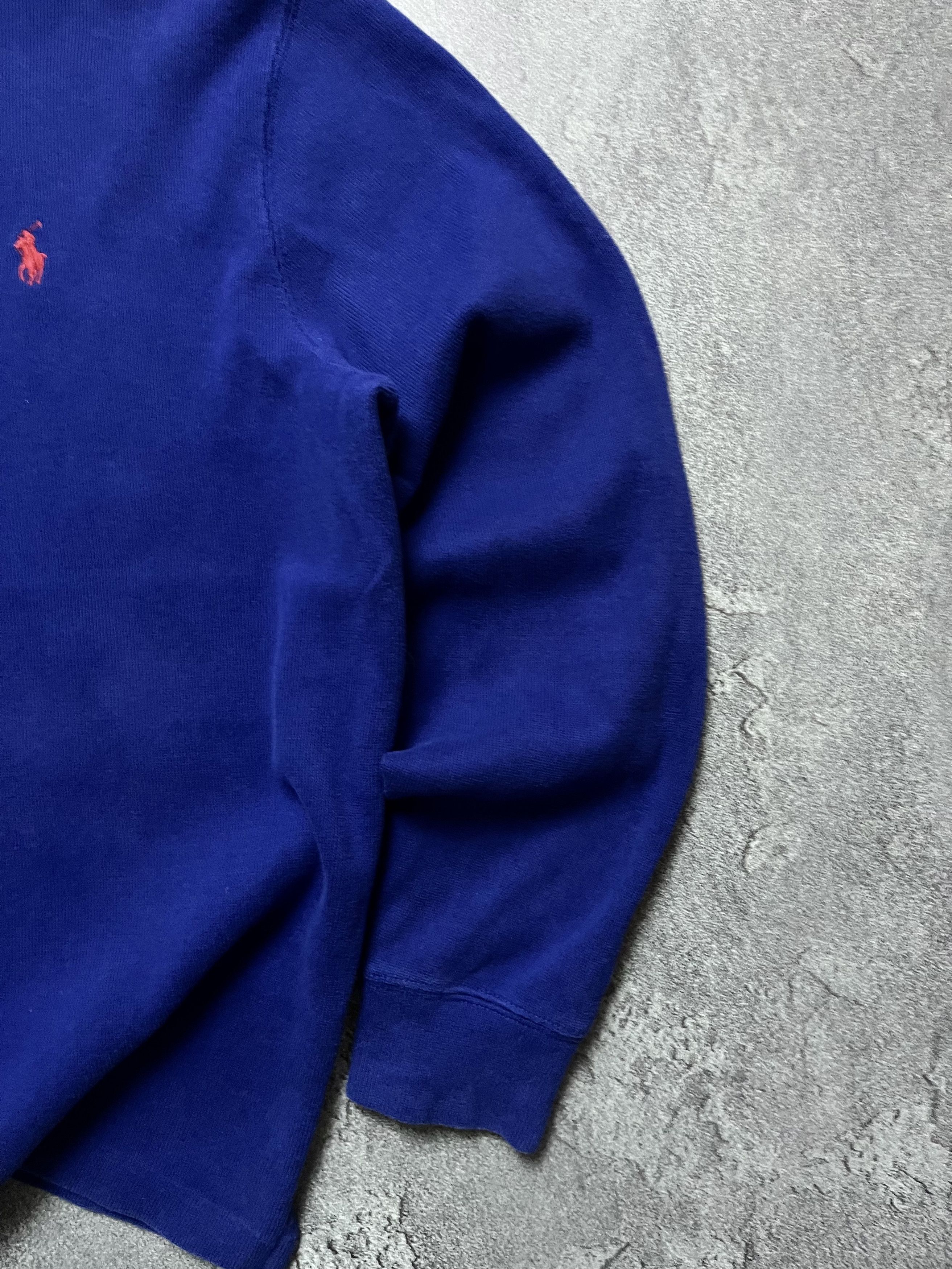 Polo Ralph Lauren Vintage Sweatshirt 1/4 Zip Polo Ralph Lauren Big Pony Mens M Size US M / EU 48-50 / 2 - 3 Thumbnail