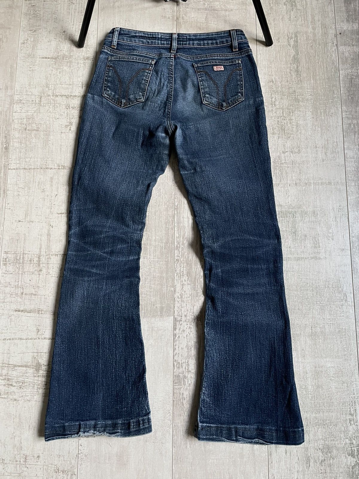 Miss Sixty Vintage Y2K Miss Sixty 00’s Flare Denim Jeans RARE Size 27" / US 4 / IT 40 - 4 Thumbnail