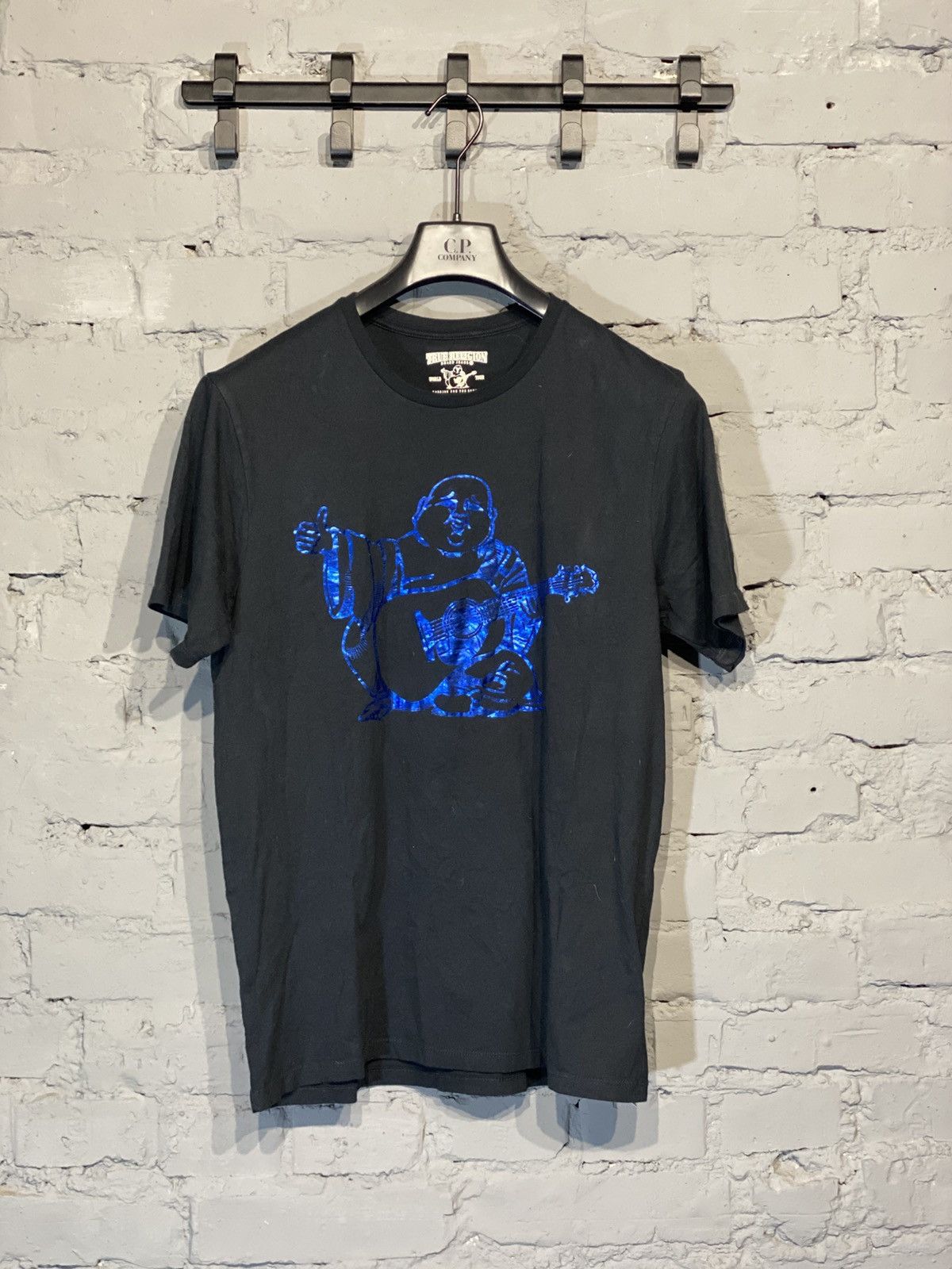 Japanese Brand × True Religion T-shirt True Religion blue big logo y2k Size US M / EU 48-50 / 2 - 1 Thumbnail