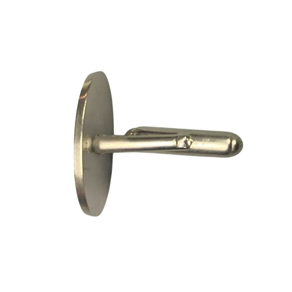 Other Vintage signed RFL Oval Silver Tone Cufflink (1) With Emboss Size ONE SIZE - 4 Thumbnail