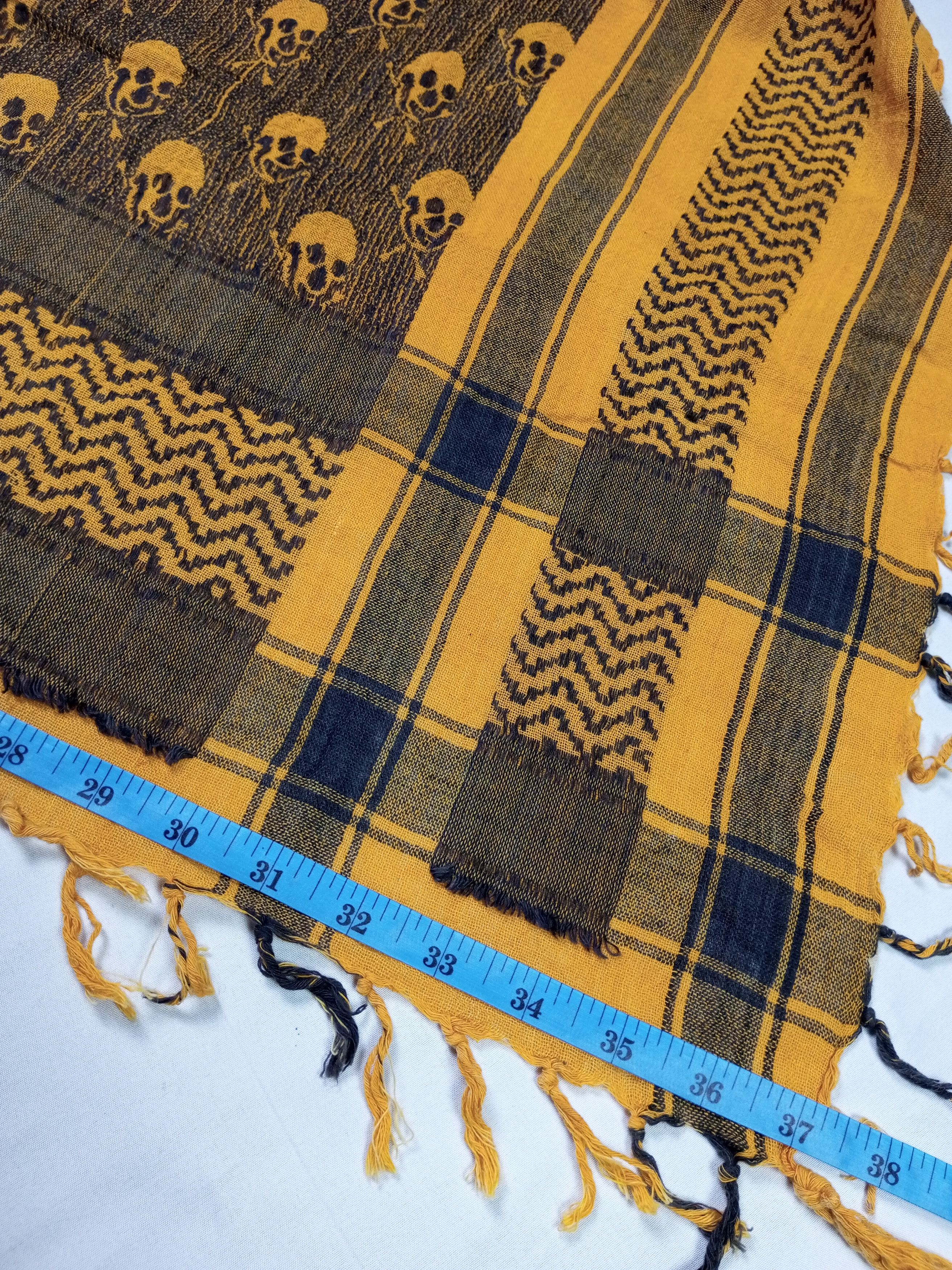 Japanese Brand Skulls scarf Inspired by Alexander Mcqueen Size ONE SIZE - 9 Thumbnail