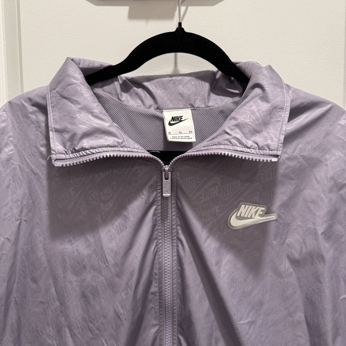 Nike Silver Nike lightweight Jacket Size US XL / EU 56 / 4 - 3 Thumbnail