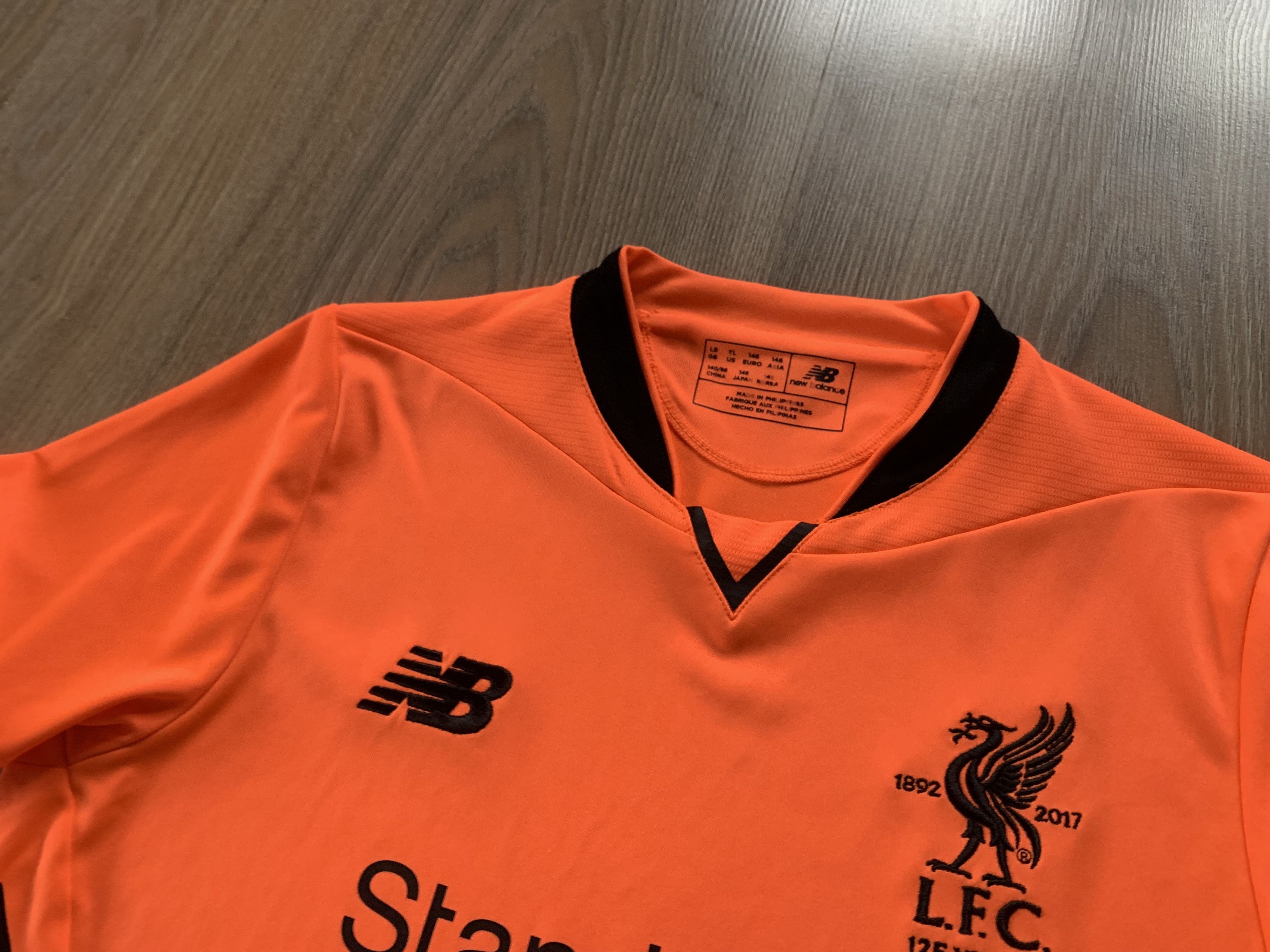 New Balance Youth Kids New Balance FC Liverpool Jersey Football Shirt Size US XXS / EU 40 - 4 Thumbnail