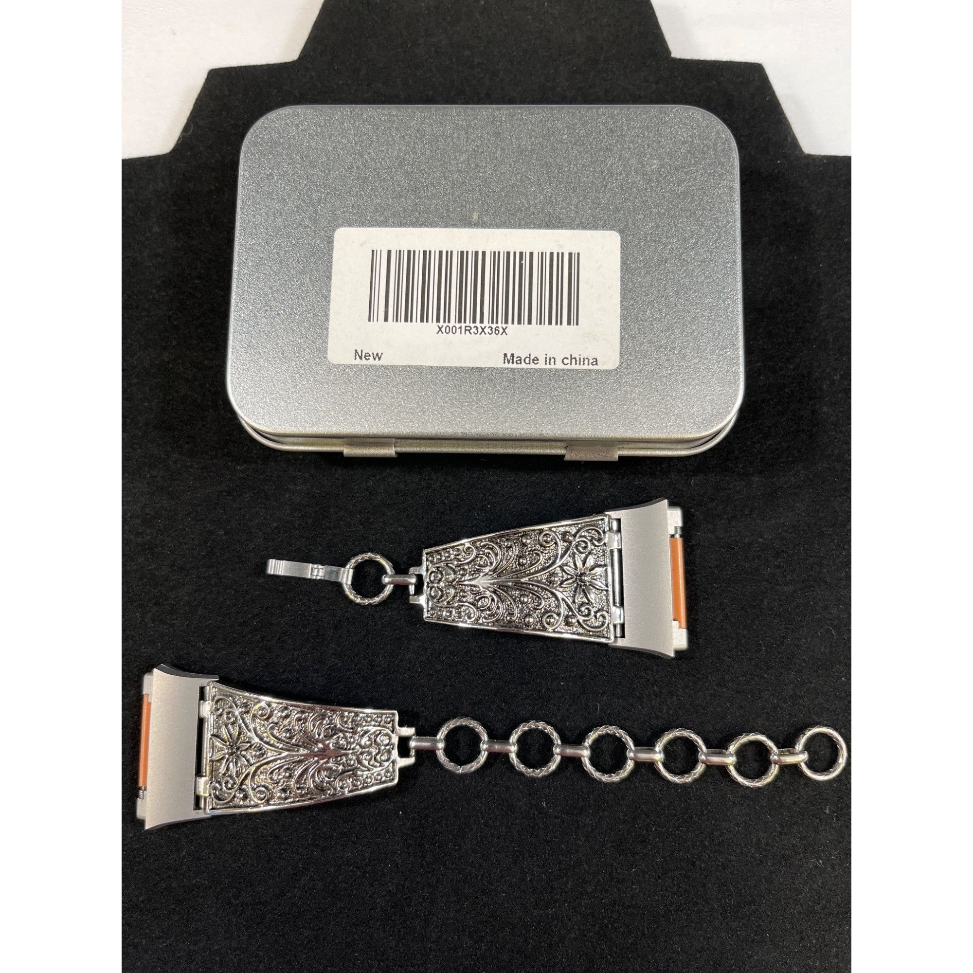 Other Vintage Womens Silver Watchband Accessory SKU 6435 Size ONE SIZE - 1 Thumbnail