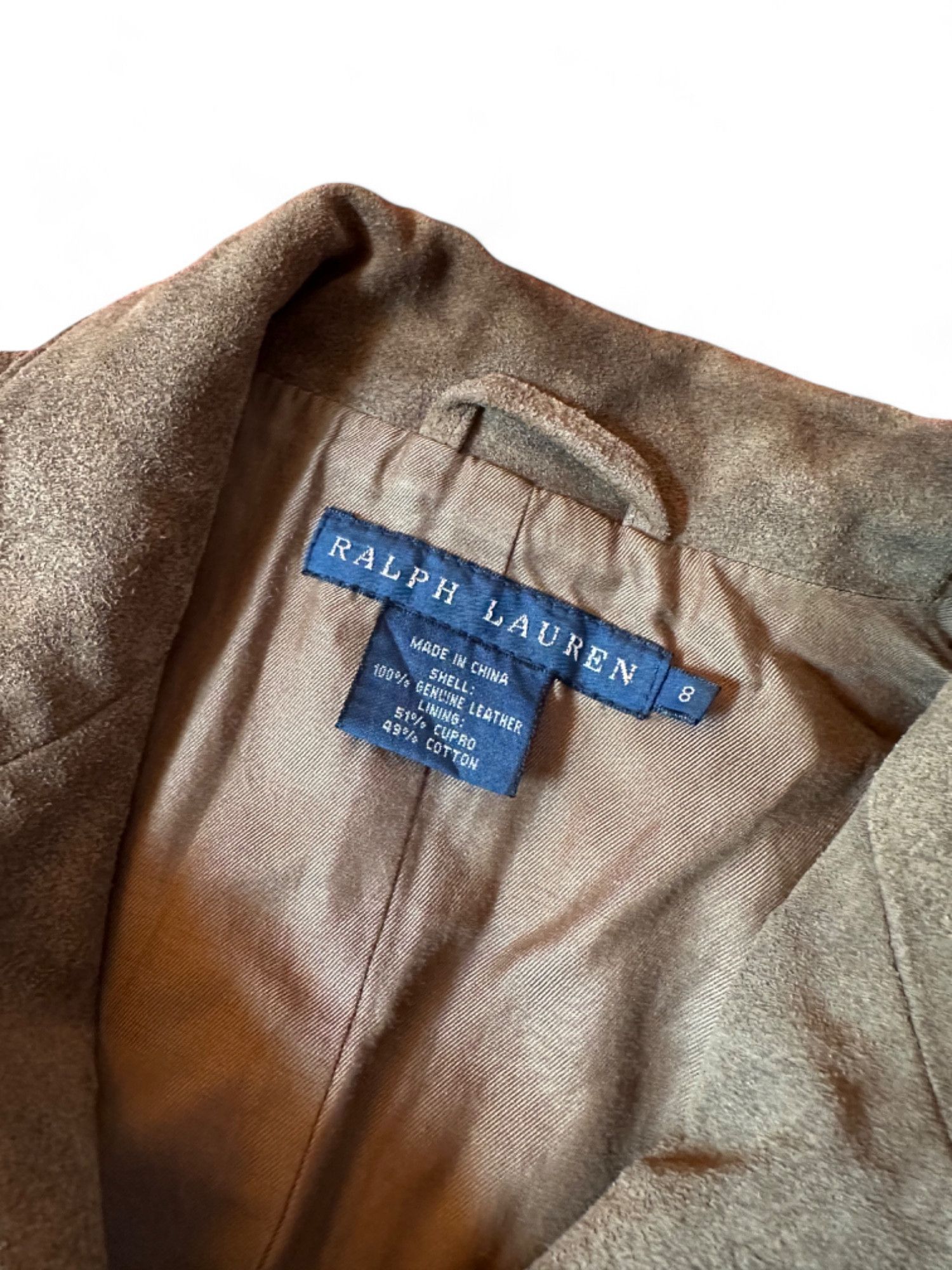 Ralph Lauren Ralph Lauren Suede Leather Vest Size M / US 6-8 / IT 42-44 - 3 Thumbnail