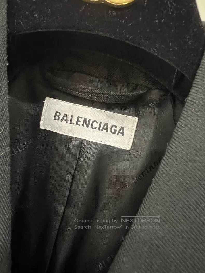 Balenciaga Balenciaga Waisted double-breasted coat Size XXS / US 00 / IT 34 - 6 Thumbnail