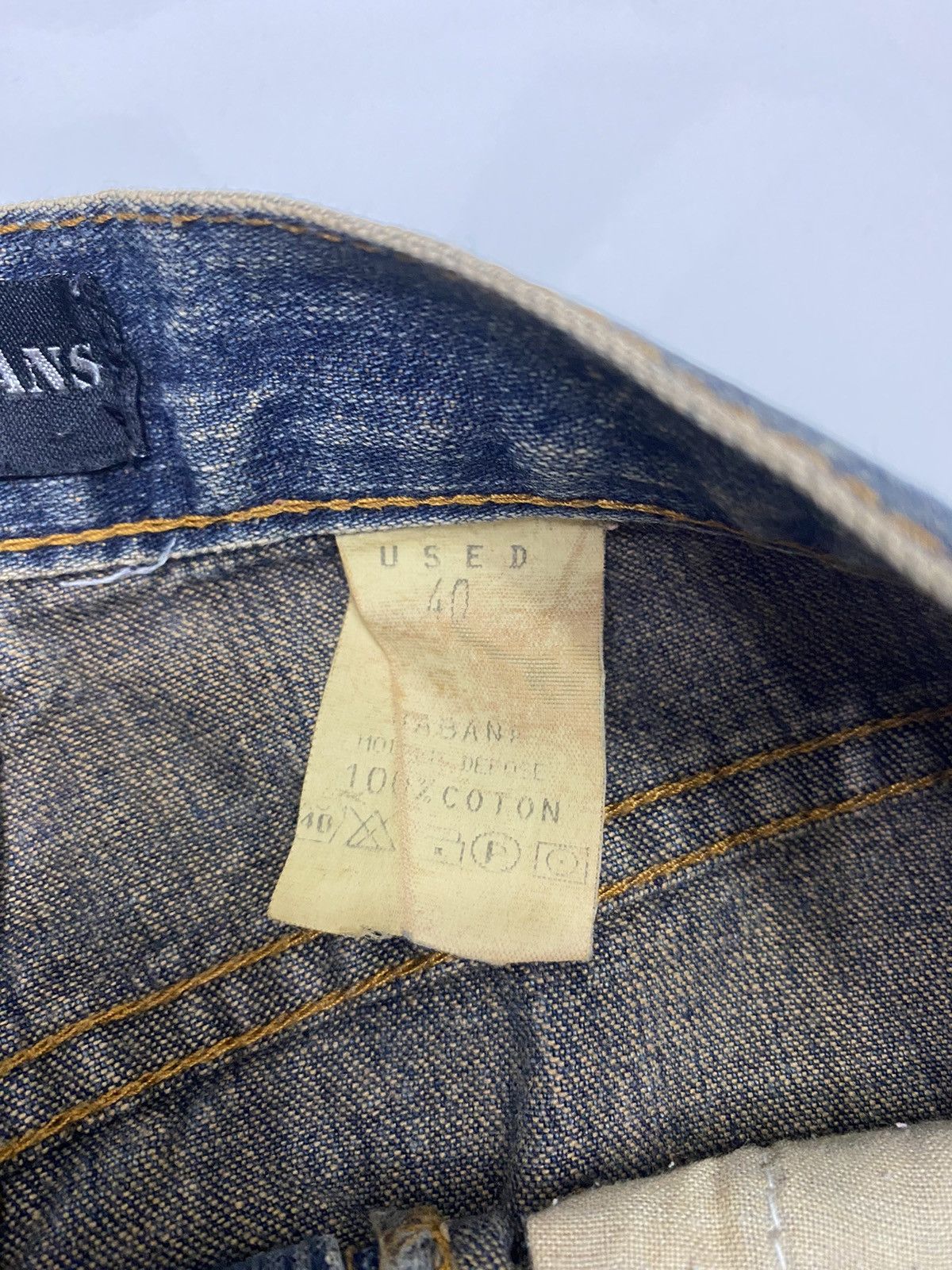 Hysteric Glamour × Marithe + Francois Girbaud RUSTY USED JEANS II MFG INSPIRE DISTRESSED DENIM JEANS Size US 28 / EU 44 - 9 Thumbnail