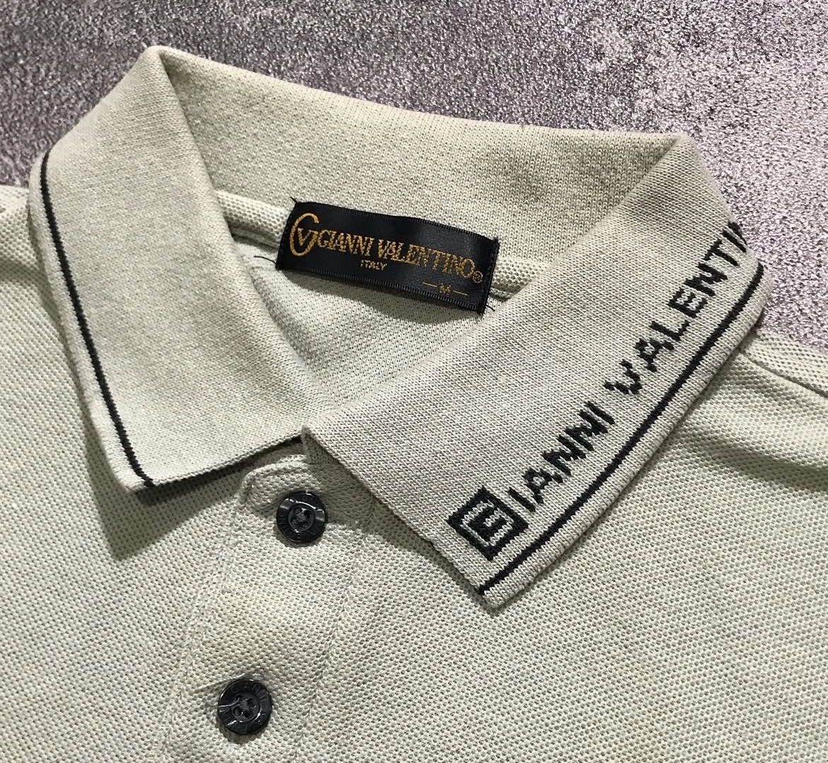Gianni Valentino × Vintage 90s Gianni Valentino Italy Pocket Shirt Size US M / EU 48-50 / 2 - 2 Thumbnail