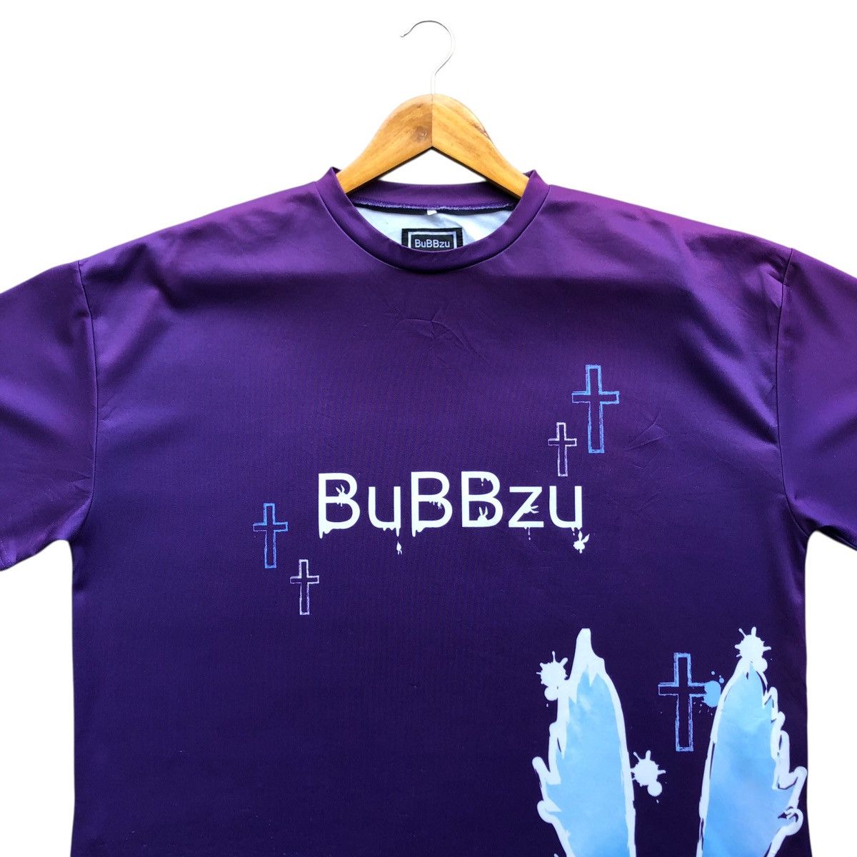 Japanese Brand Japanese BUBBZU gothic punk style tshirt Size US M / EU 48-50 / 2 - 3 Thumbnail