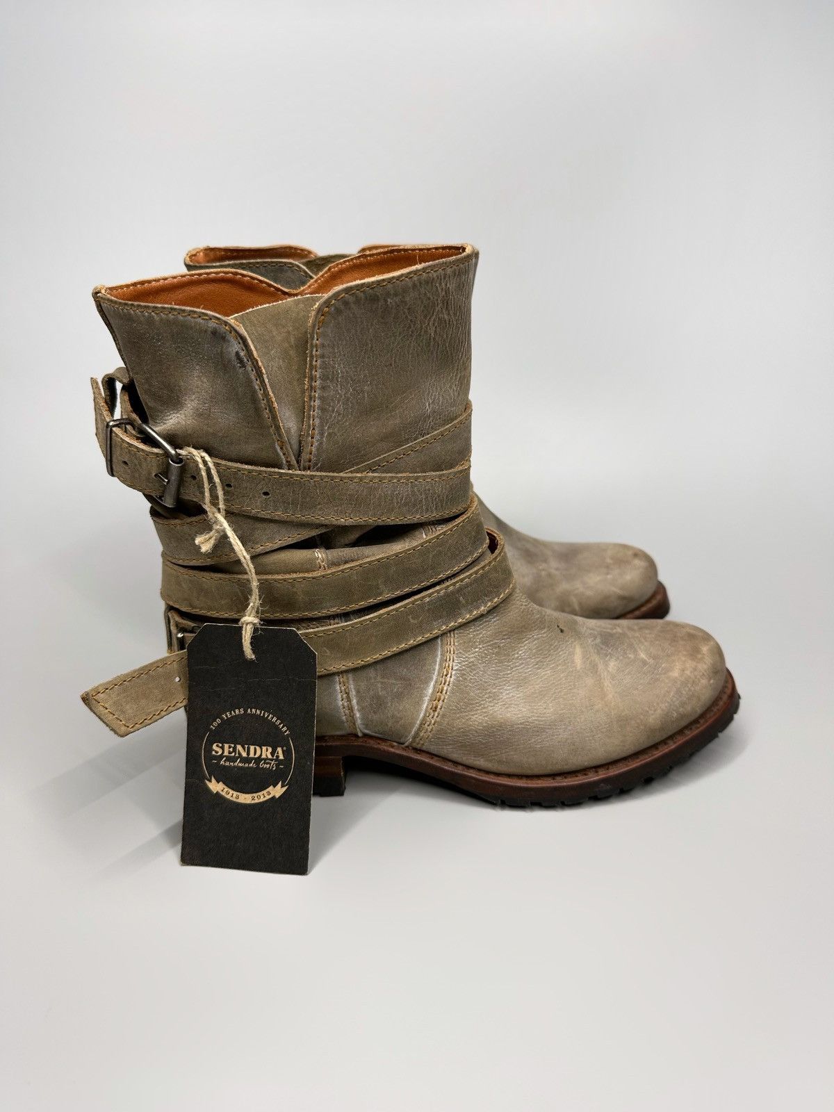 Sendra Rare Sendra Leather Boots Size US 6.5 / IT 36.5 - 1 Thumbnail