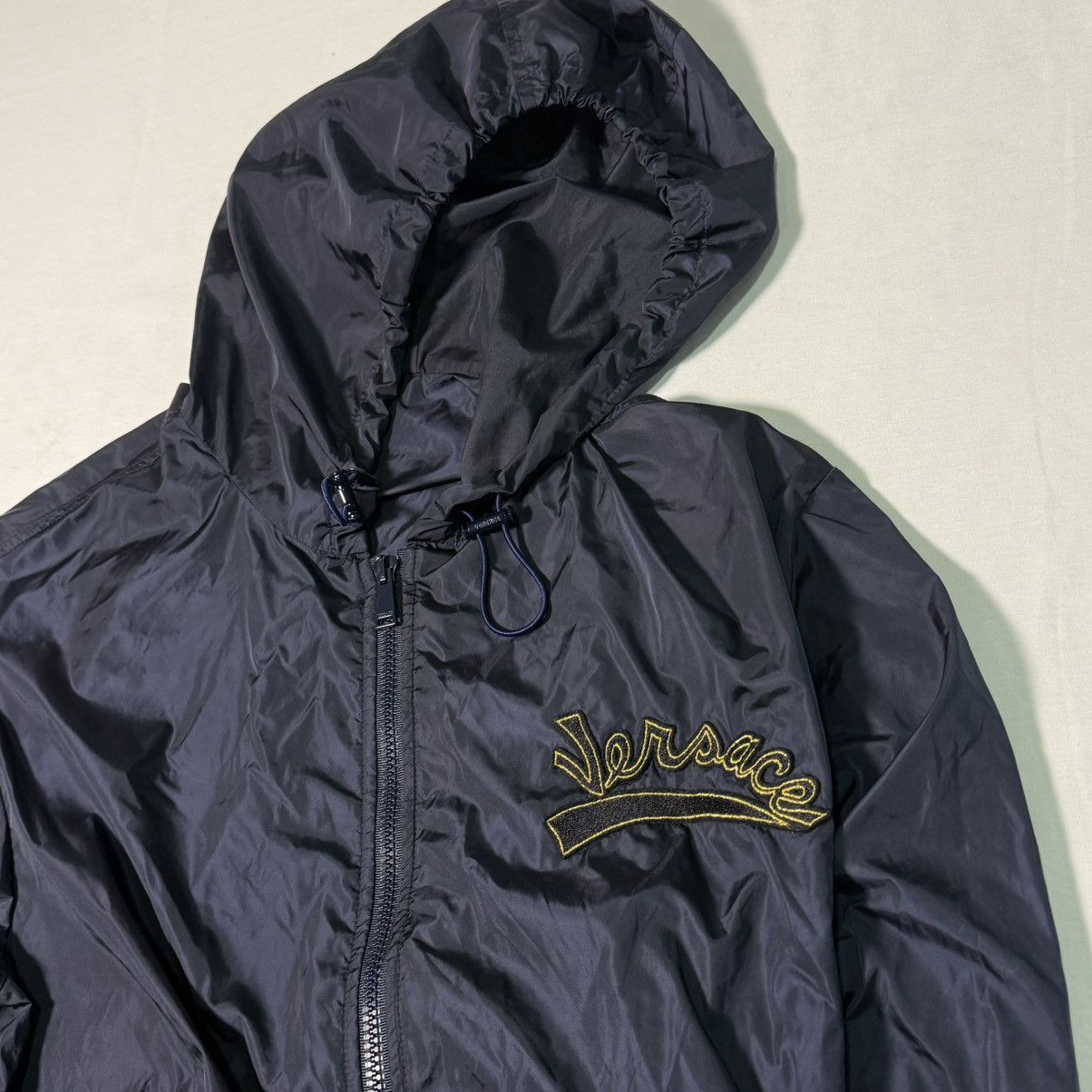 Versace Versace Nylon Hooded Jacket Size US M / EU 48-50 / 2 - 3 Thumbnail