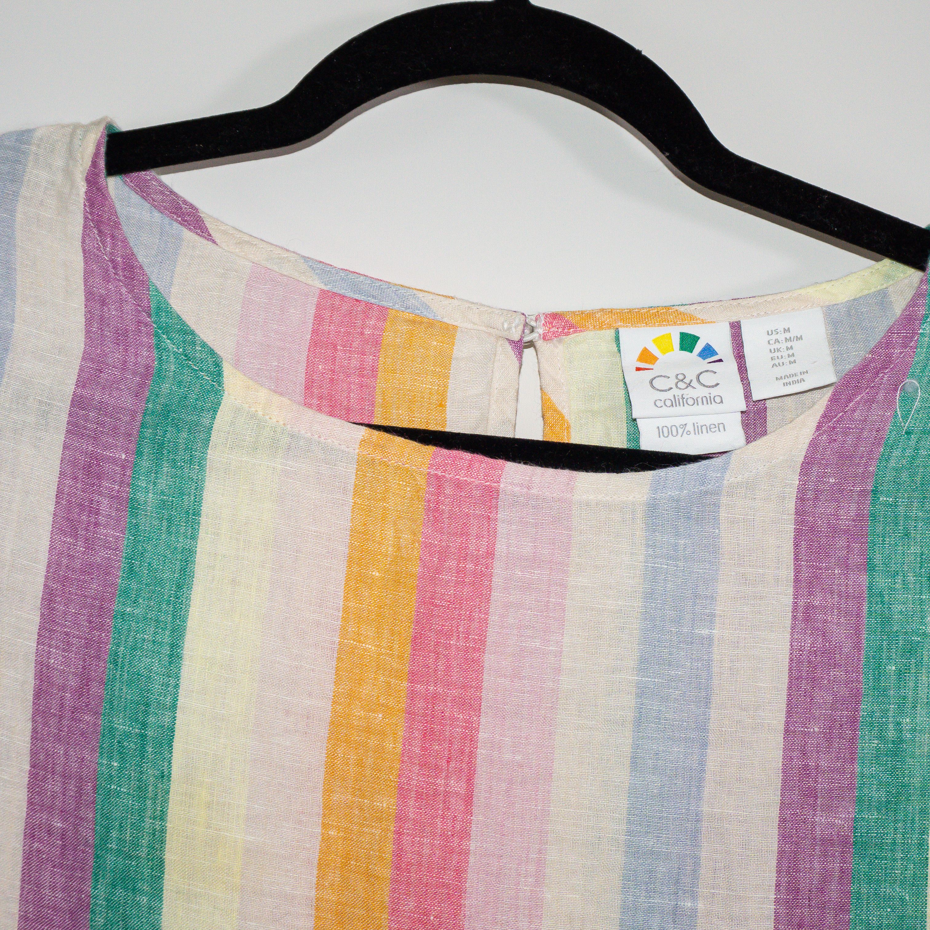 Other C&C California Linen Lightweight Rainbow Size M / US 6-8 / IT 42-44 - 2 Thumbnail