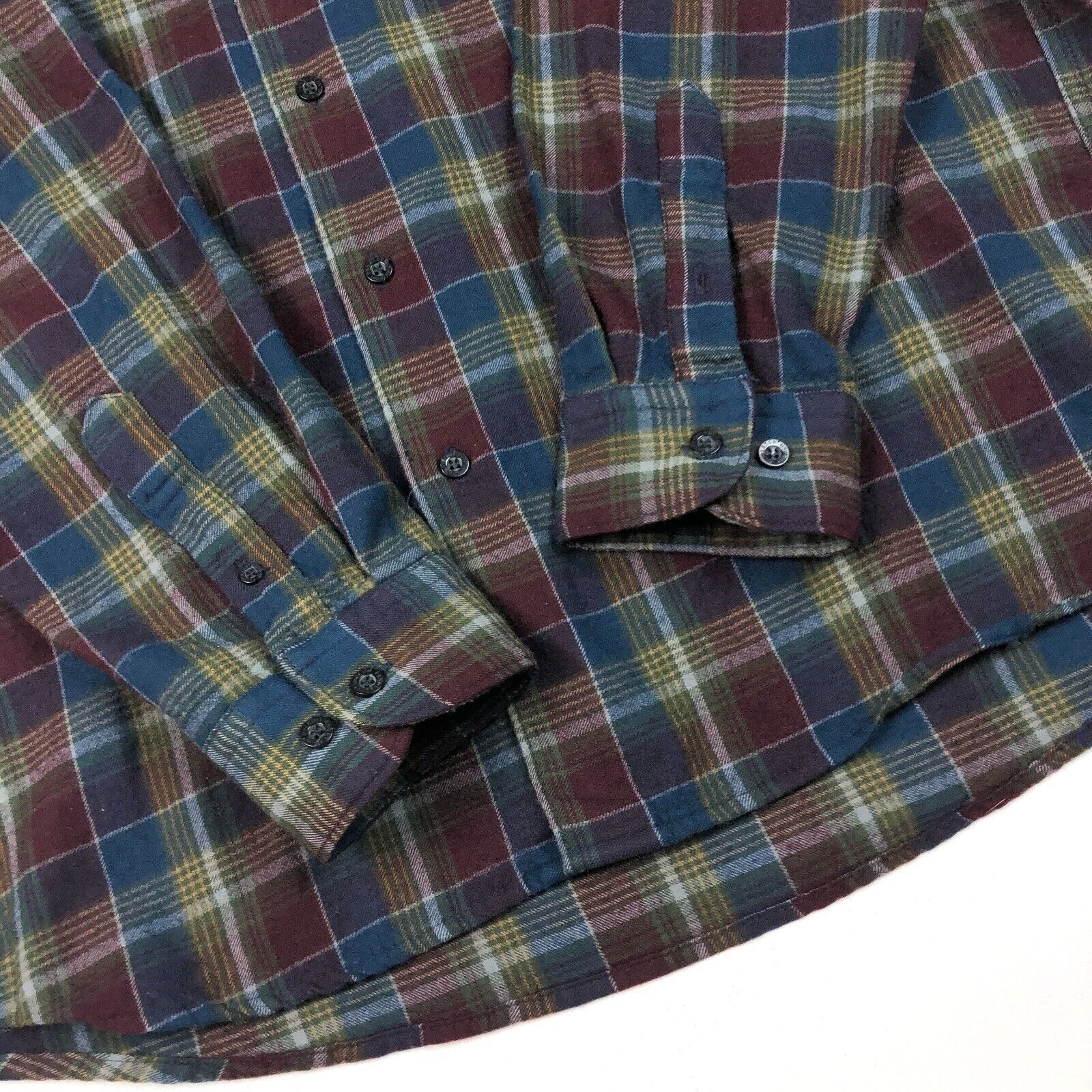 Pendleton × Vintage Pendleton Wool Plaid Flannel Button Up Shirt Size XL Purple Size US XL / EU 56 / 4 - 2 Thumbnail
