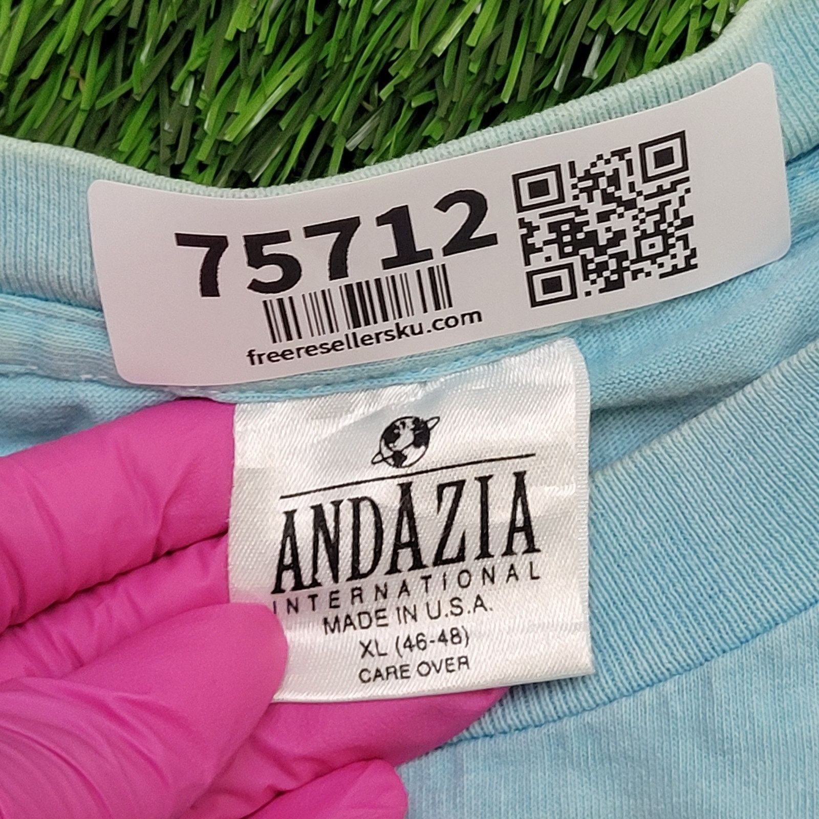 Other VTG 1991 Andazia Sky and Water Shirt L/XL 23x25 M.C. Escher Size US XL / EU 56 / 4 - 5 Thumbnail