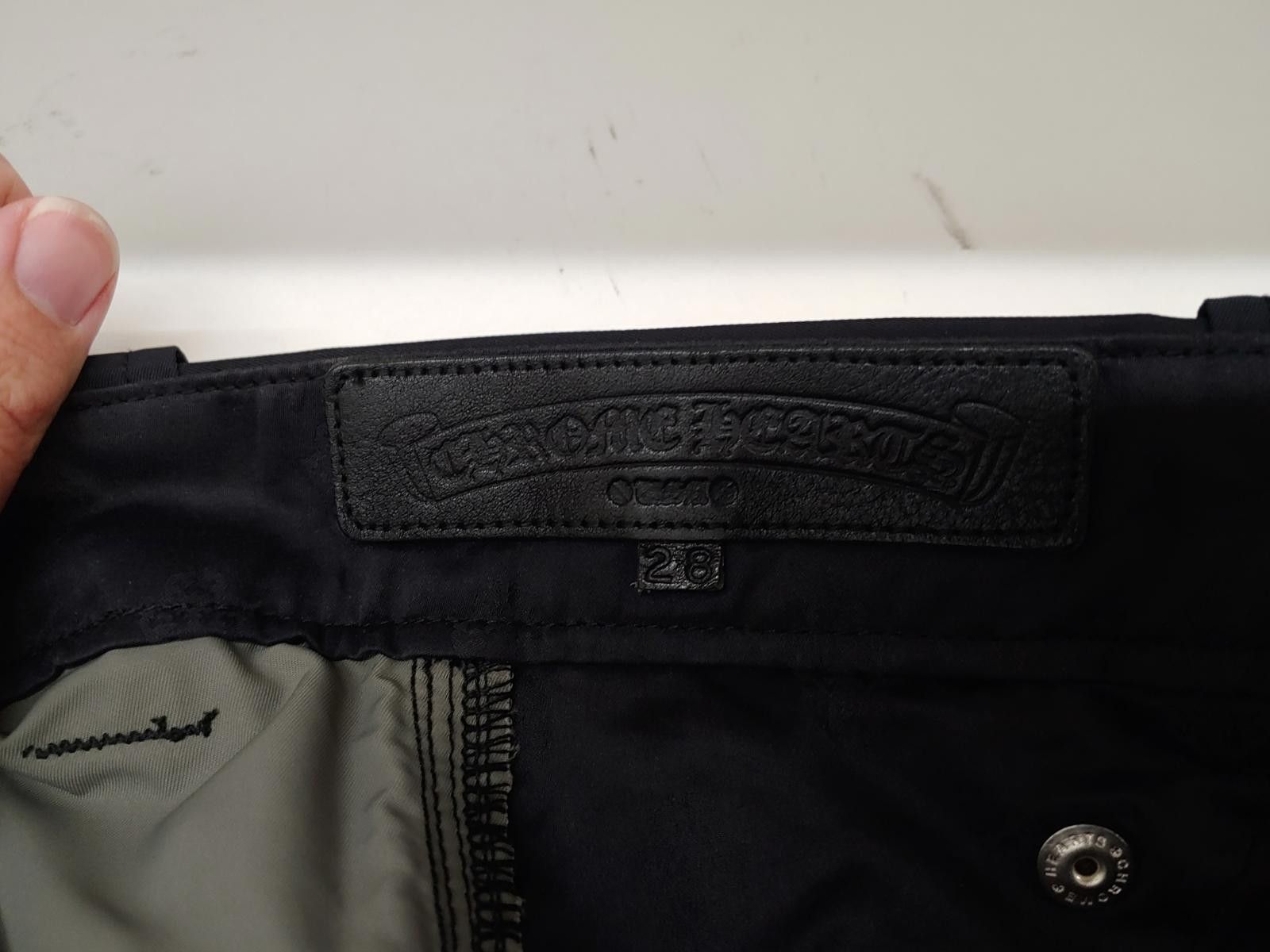 Chrome Hearts Chrome Hearts Nylon Double Knee Carpenter Pants in Black Size US 28 / EU 44 - 2 Thumbnail