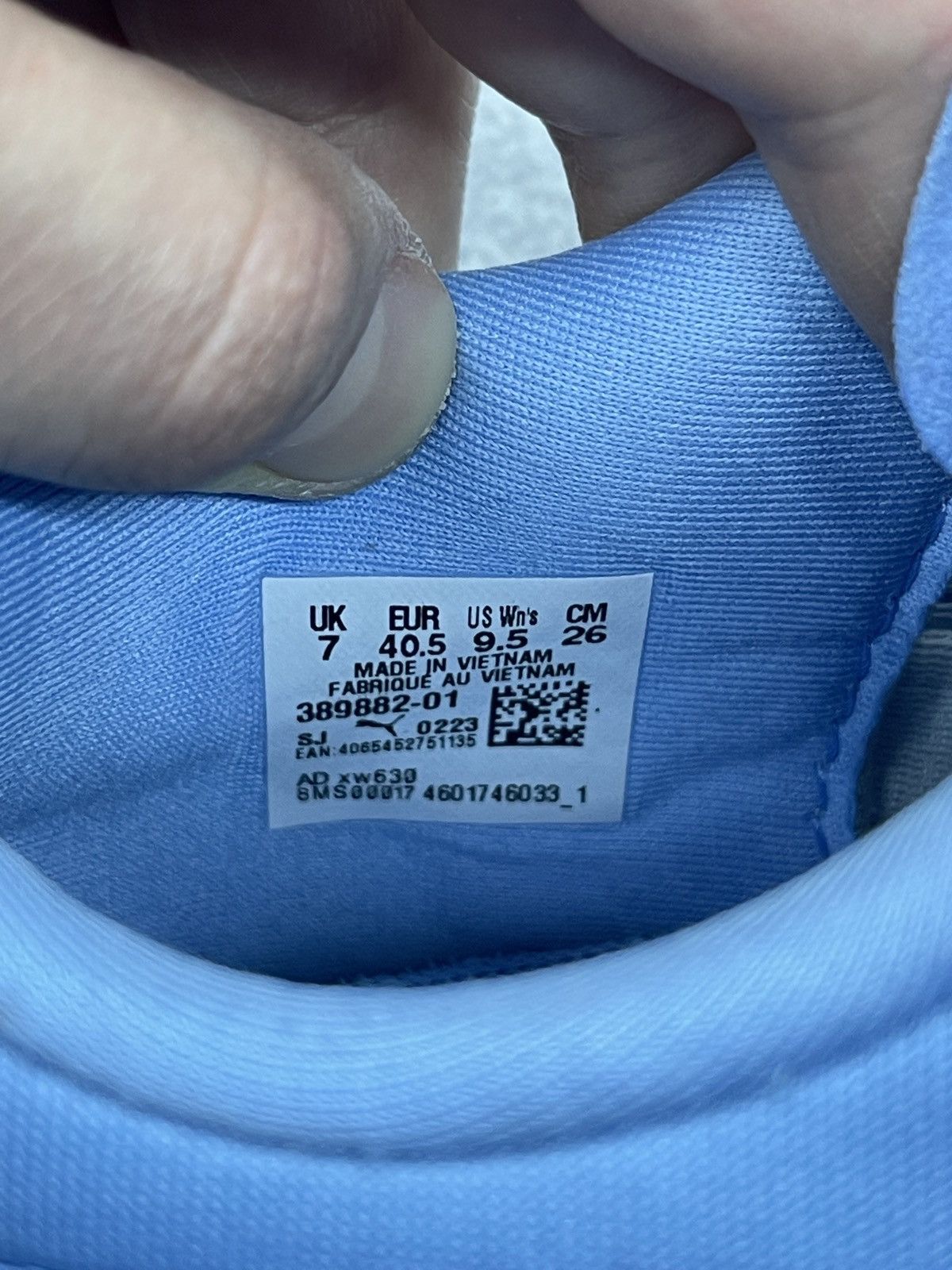 Puma New Puma Kosmo Rider Tonal Sneakers Blue With Box Size 40.5 Size US 9.5 / IT 39.5 - 13 Thumbnail