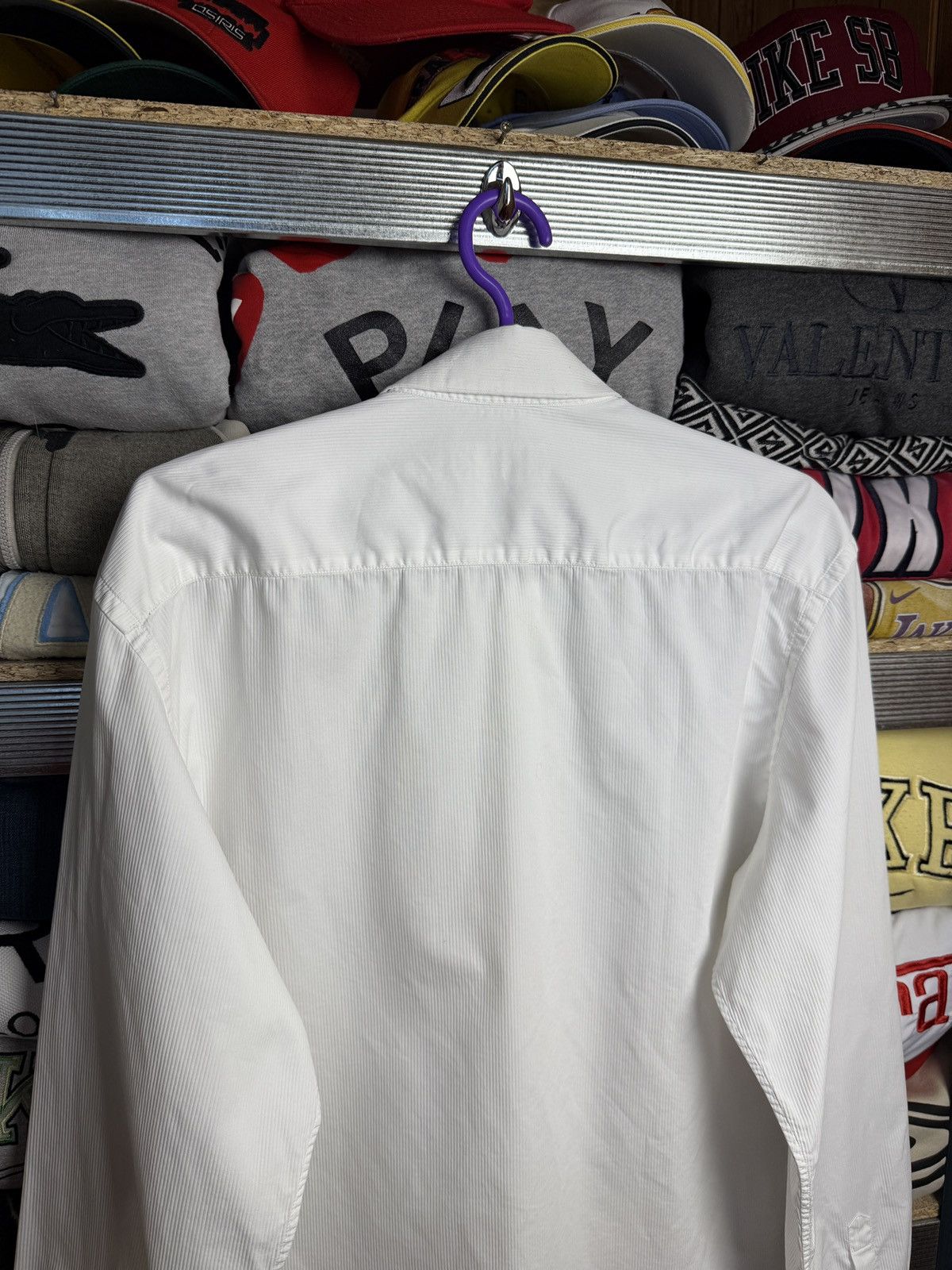 Prada Prada white Shirt Luxury Size US L / EU 52-54 / 3 - 6 Thumbnail