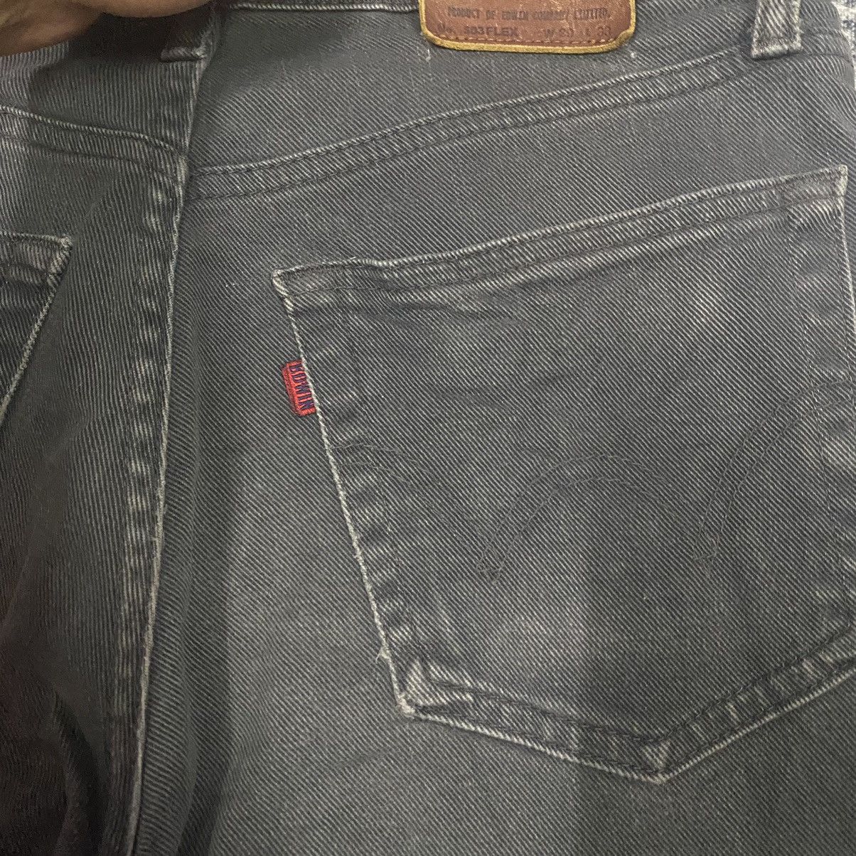 Vintage Vintage Japanese Edwin 503 13oz Faded Black Flex Denim Jeans Size US 29 - 10 Thumbnail