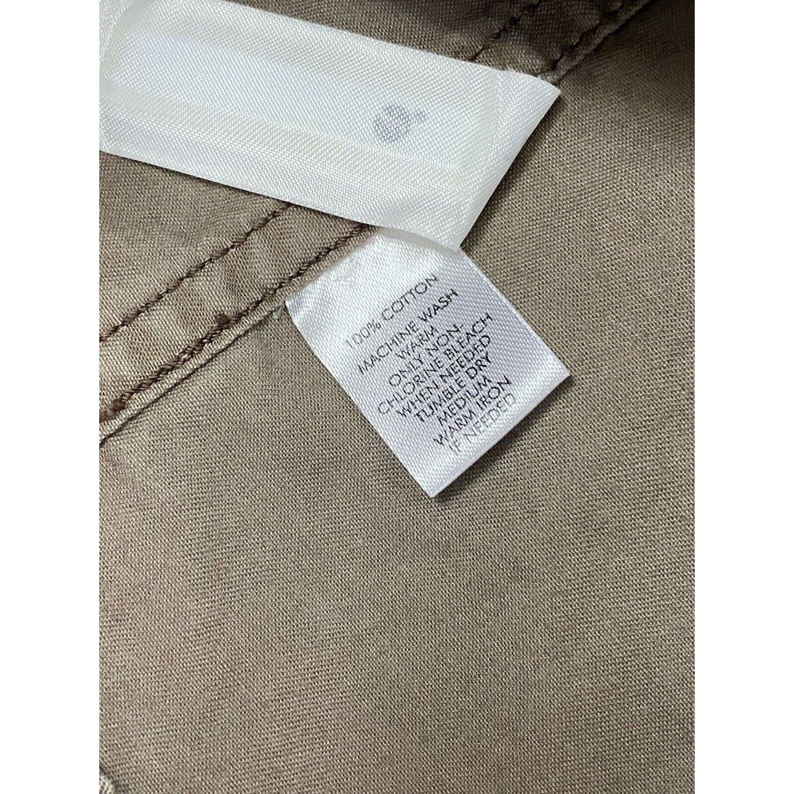 Loft Ann Taylor Loft Jacket Khaki Military Cargo Utility Button Size M / US 6-8 / IT 42-44 - 6 Thumbnail