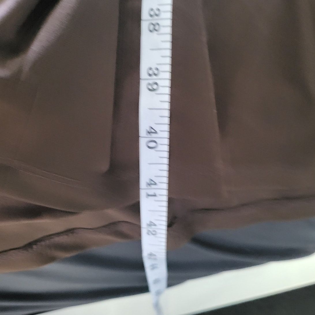 Other Jones New York Brown Sleeveless Dress w/Faux Belt - Size 14 Size XL / US 12-14 / IT 48-50 - 5 Thumbnail