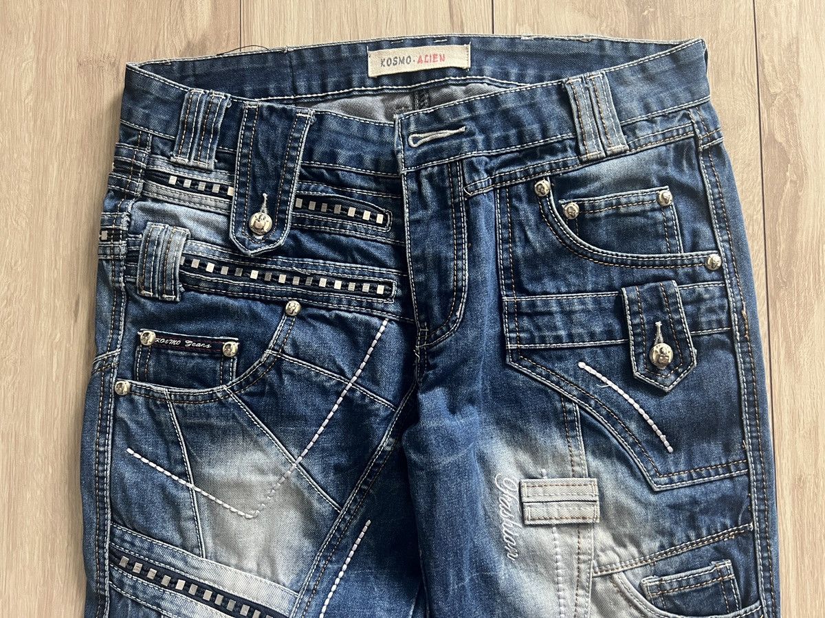 Japanese Brand × Vintage Y2K vintage Kosmo lupo Alien jeans Size US 32 / EU 48 - 7 Thumbnail