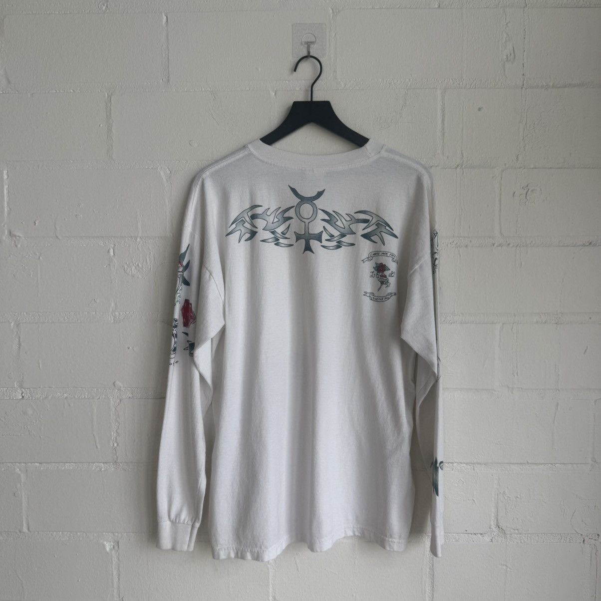 Other Vintage Dennis Rodman Tattoo L/S Shirt Size US XL / EU 56 / 4 - 2 Thumbnail